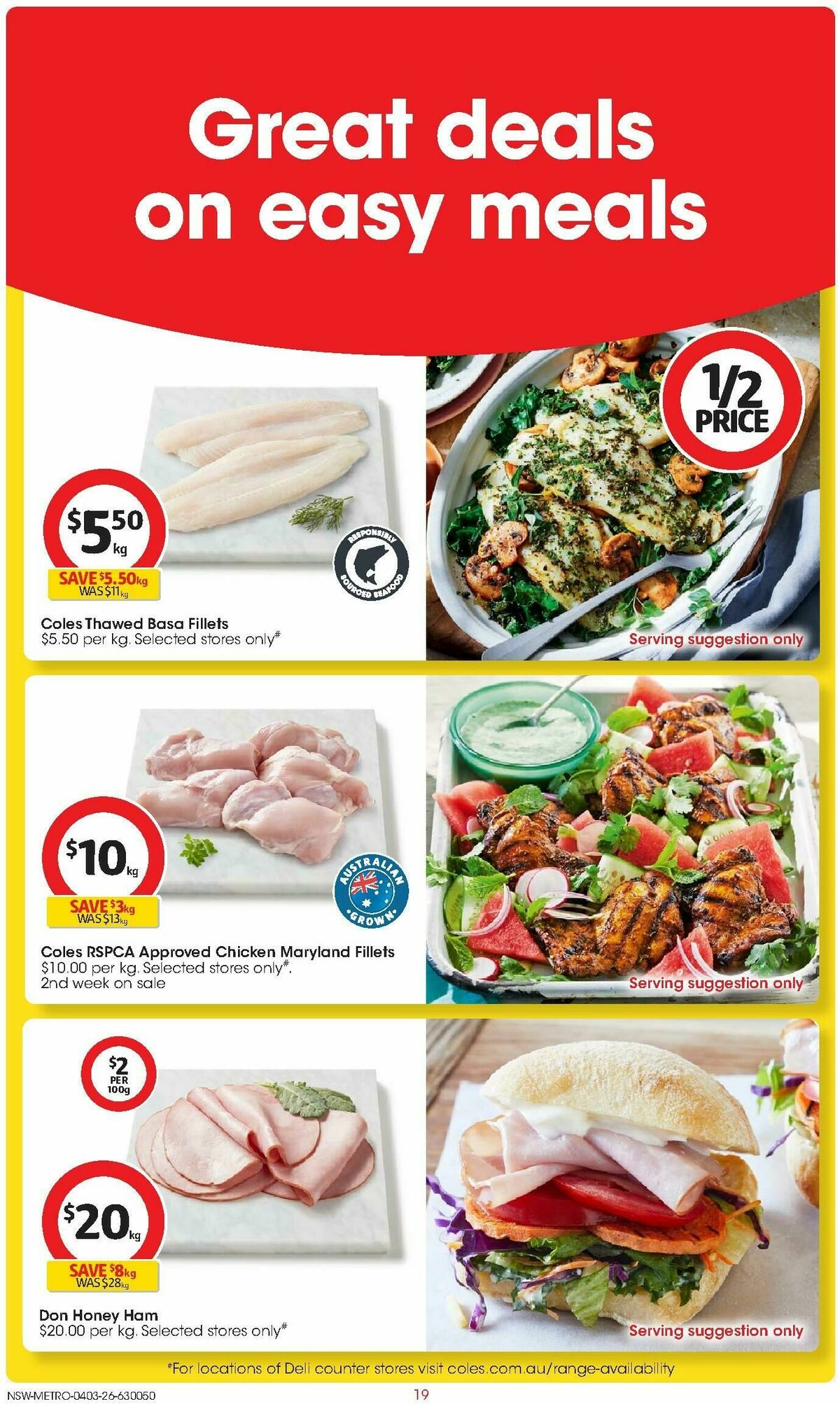 Coles Catalogues from 4 March