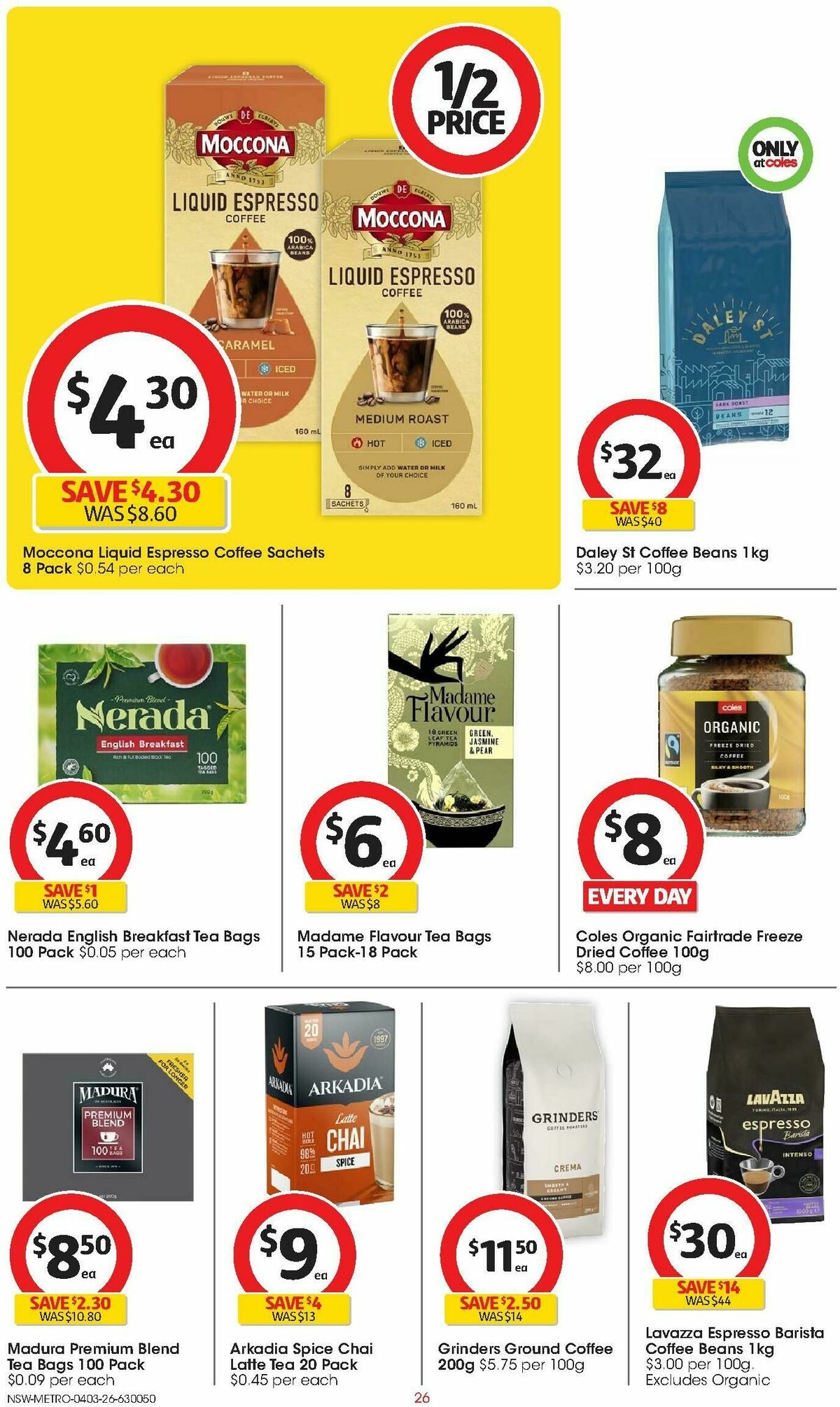 Coles Catalogues from 4 March