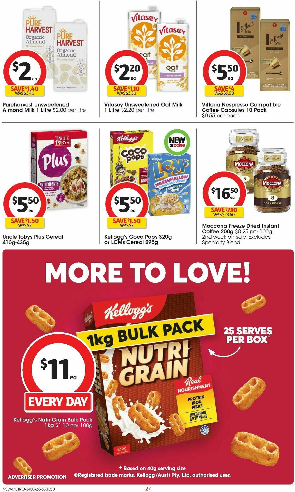 Coles Catalogues from 4 March
