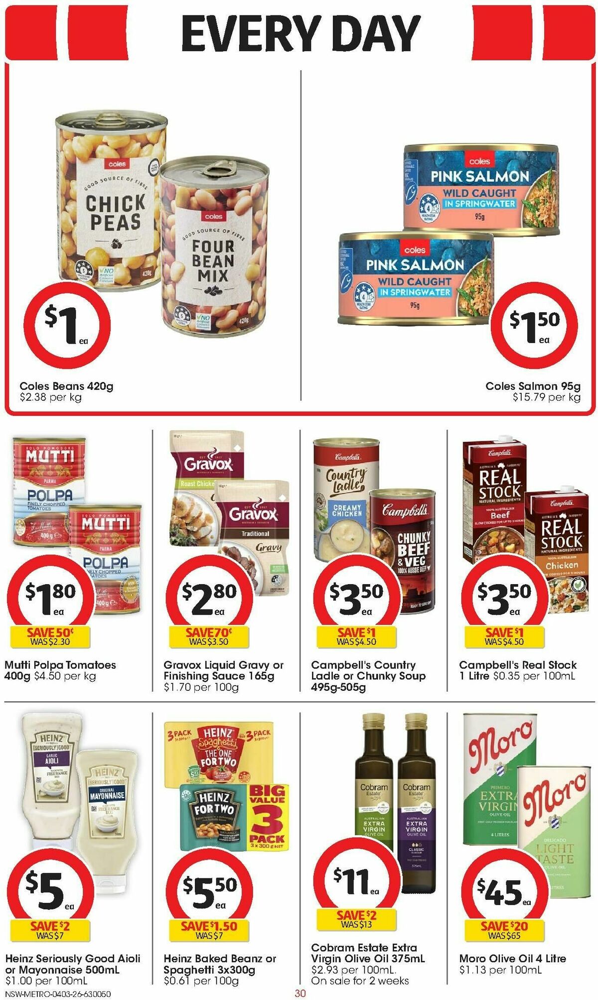 Coles Catalogues from 4 March