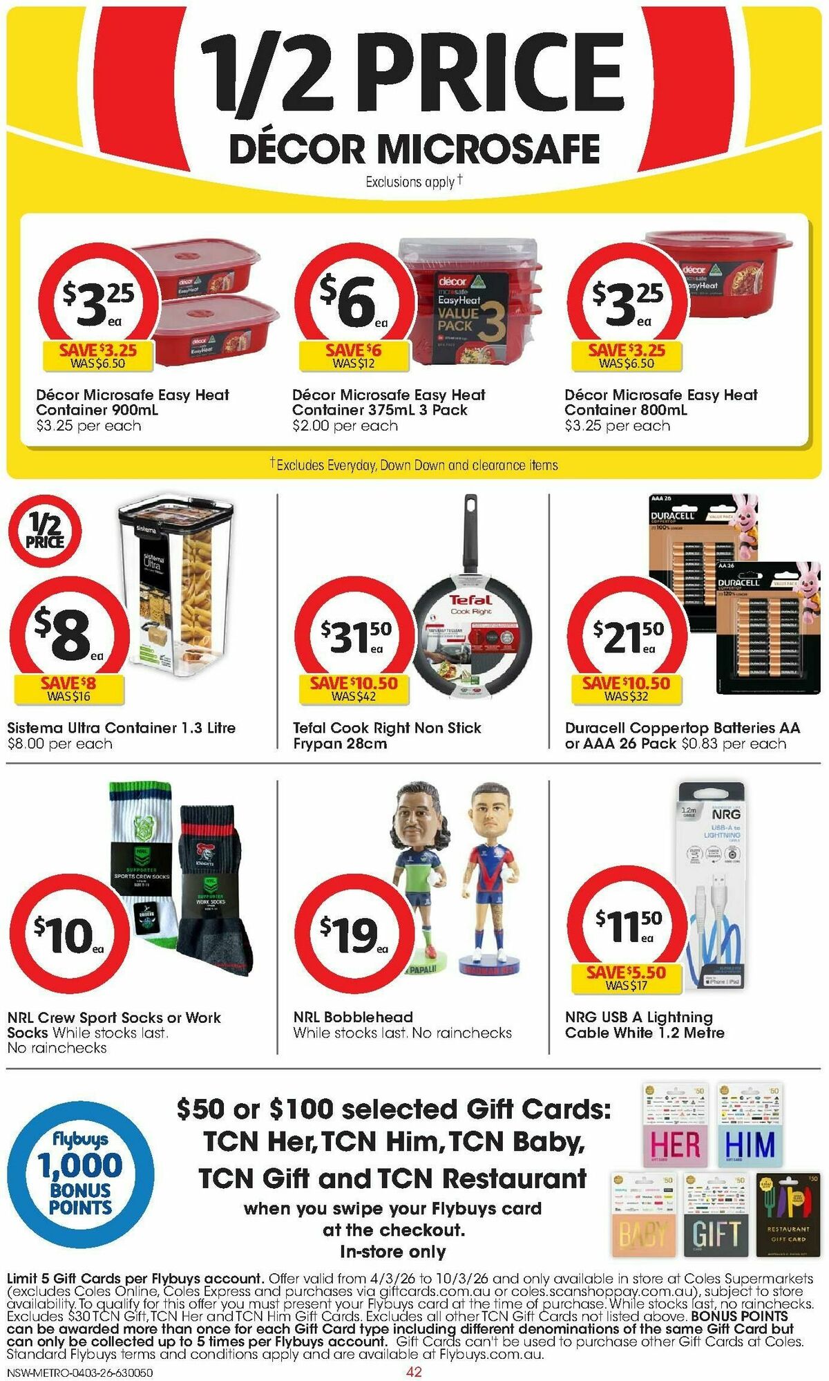 Coles Catalogues from 4 March