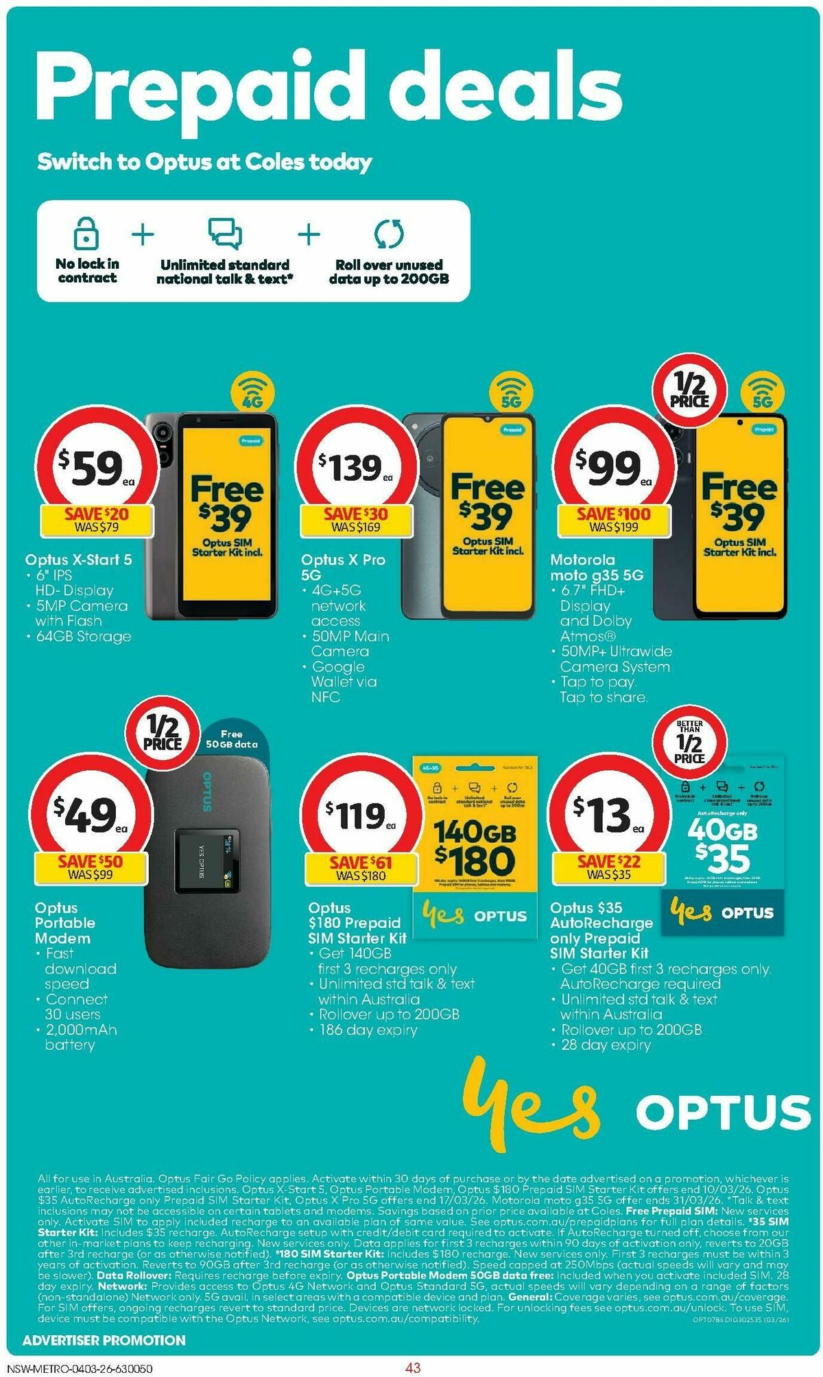 Coles Catalogues from 4 March