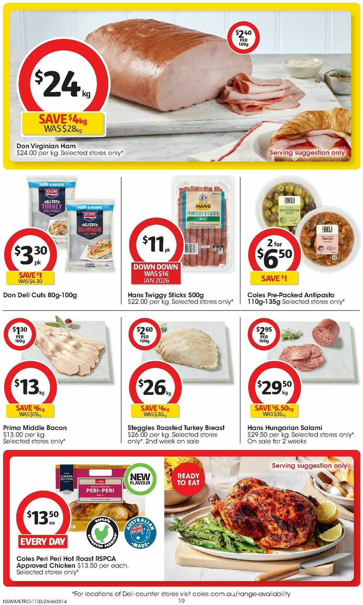 Coles Catalogues from 11 March