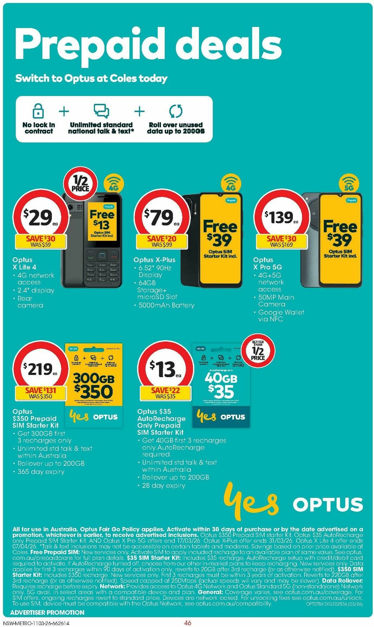 Coles Catalogues from 11 March