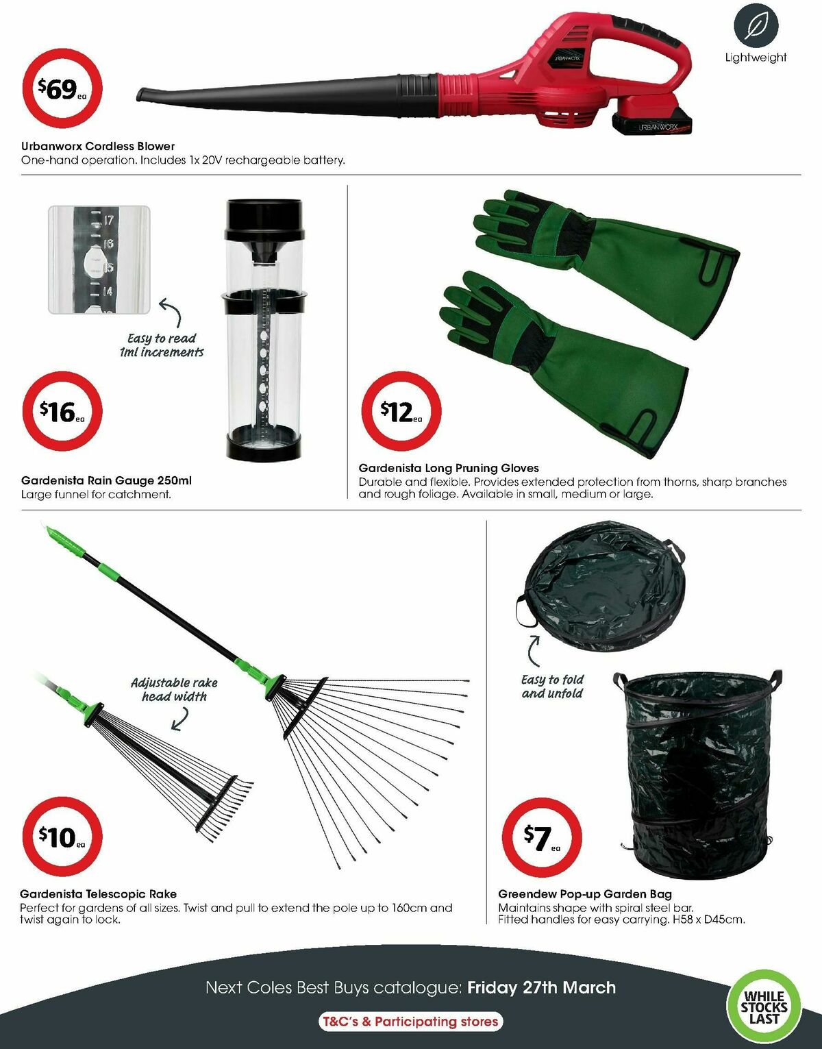 Coles Best Buys - Getaway Gear Catalogues from 13 March