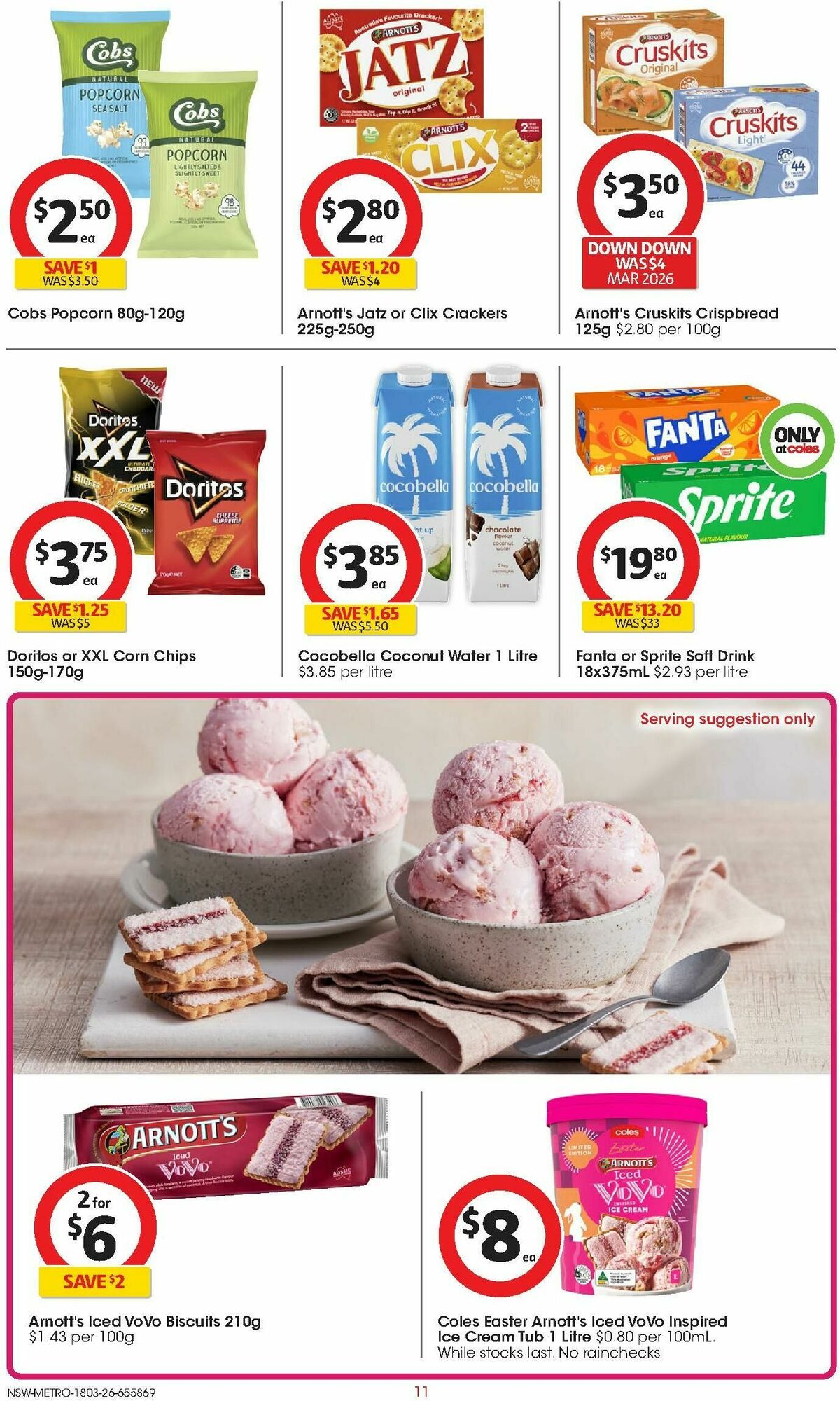 Coles Catalogues from 18 March
