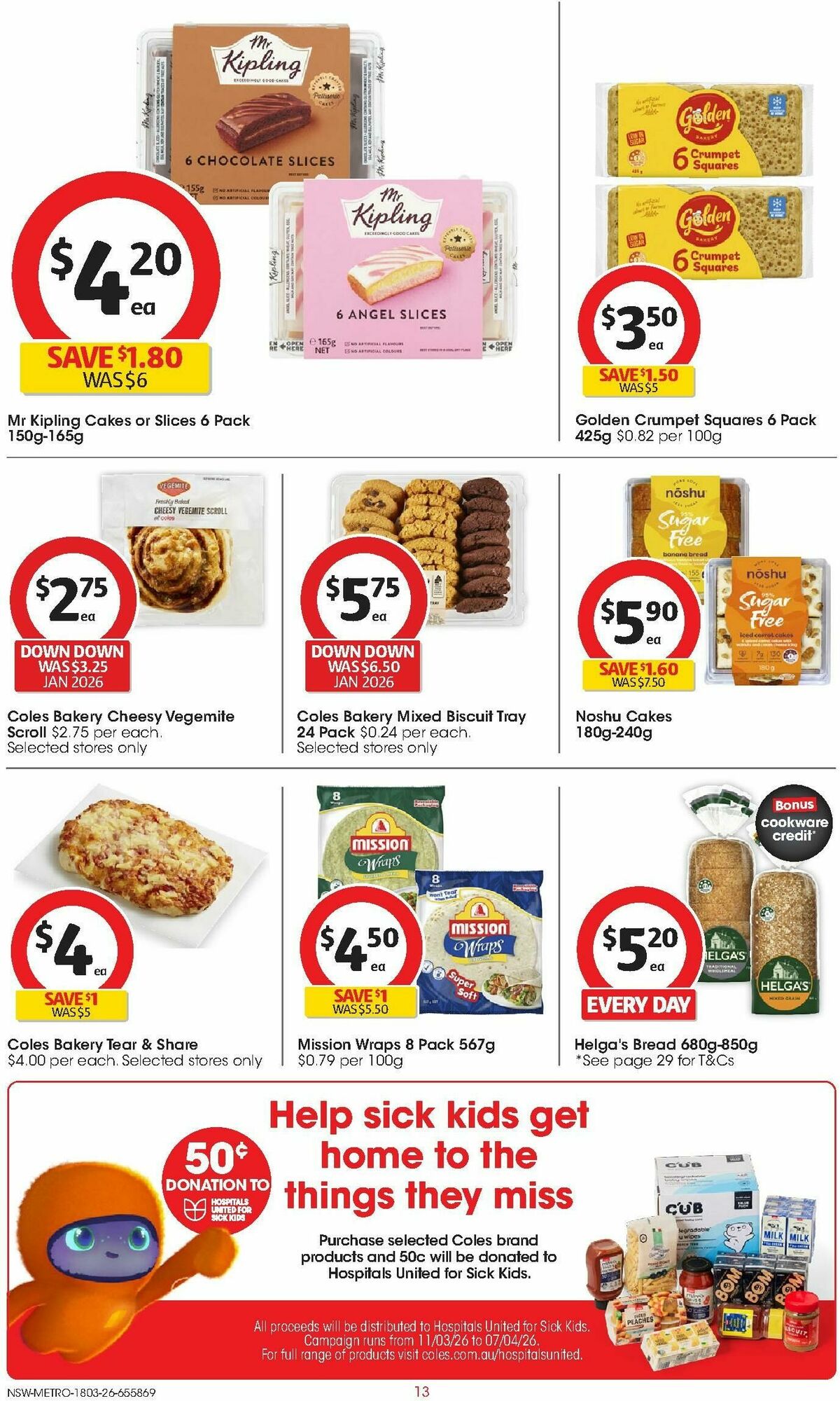 Coles Catalogues from 18 March
