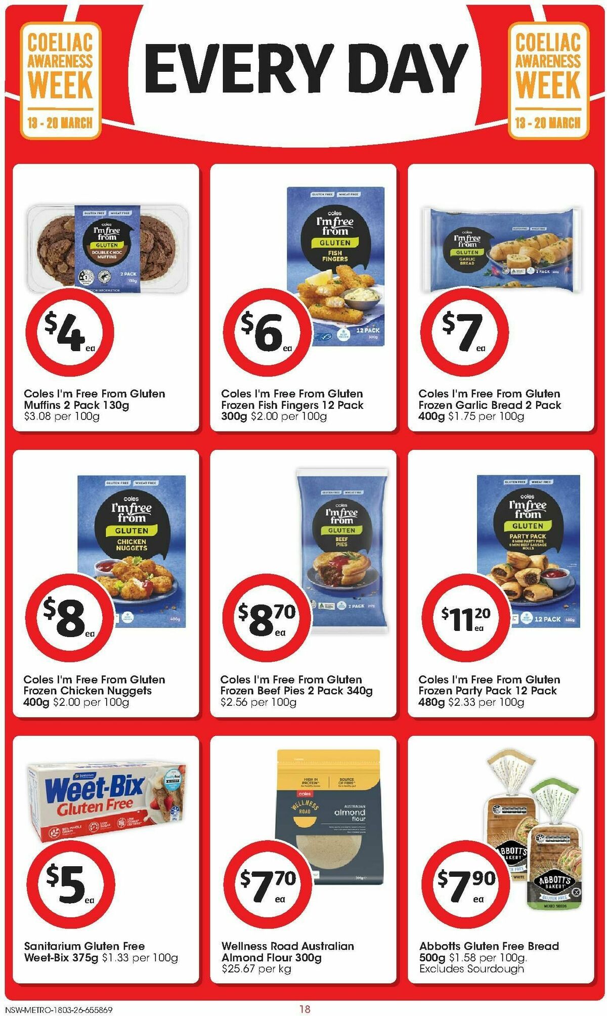 Coles Catalogues from 18 March