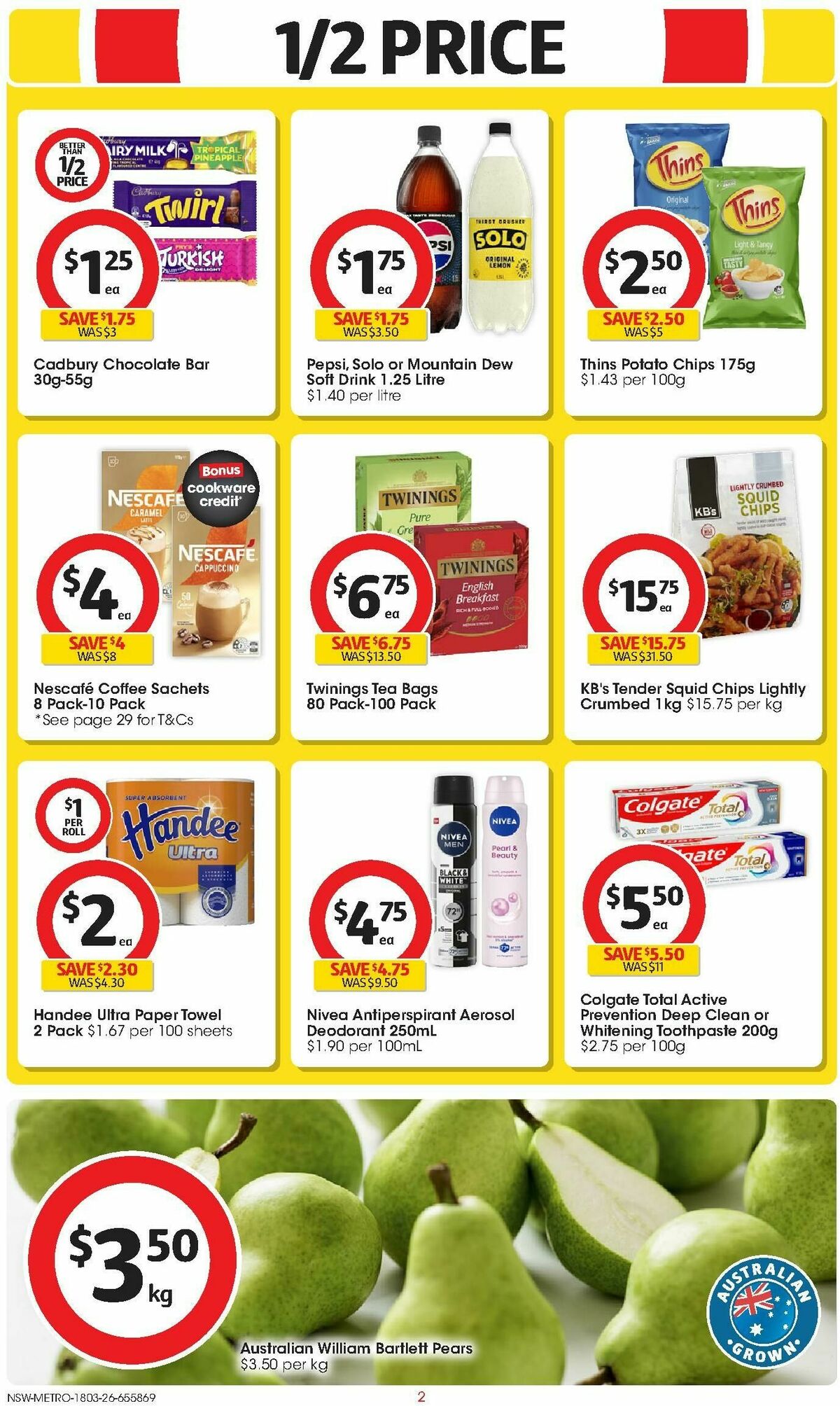 Coles Catalogues from 18 March