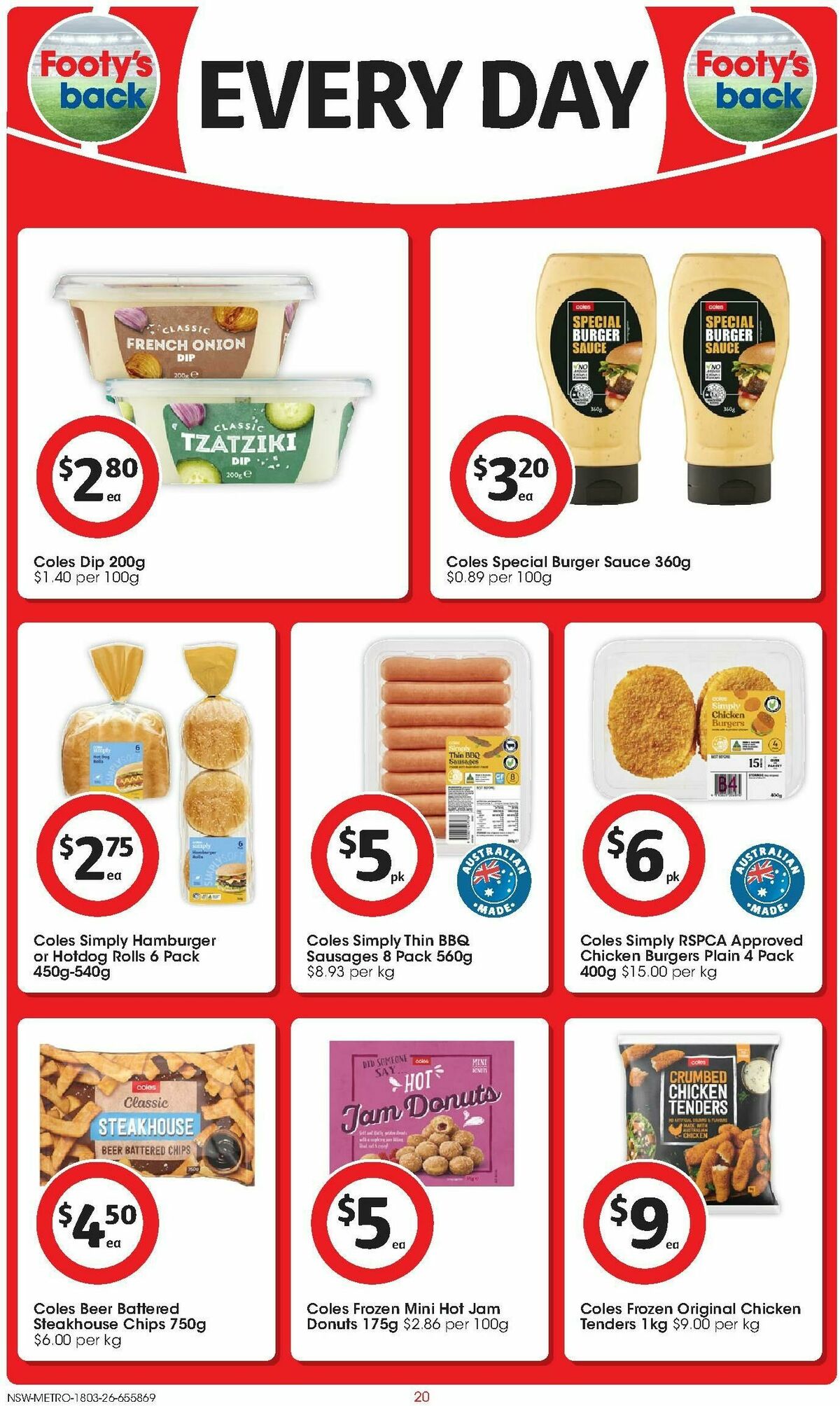 Coles Catalogues from 18 March
