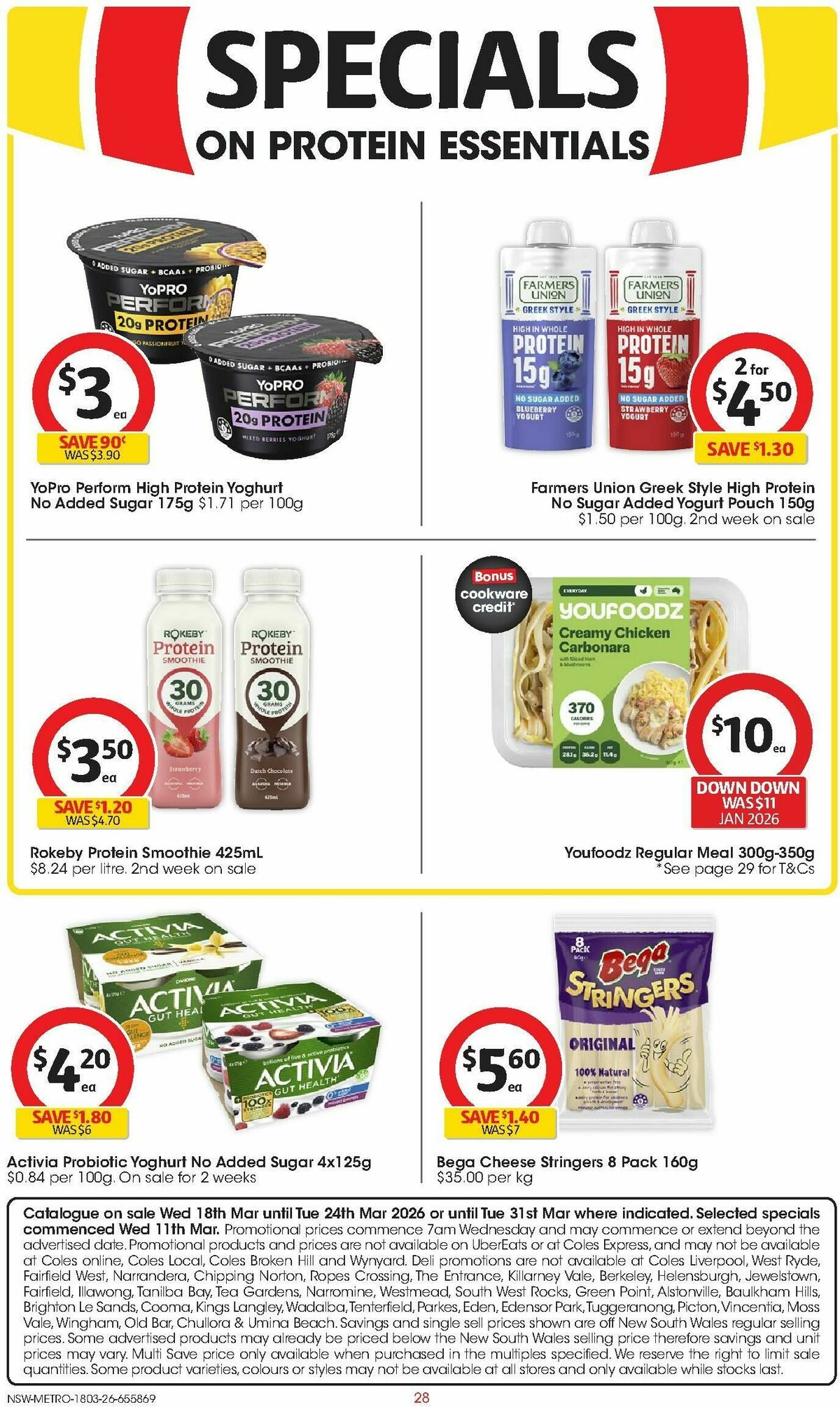 Coles Catalogues from 18 March