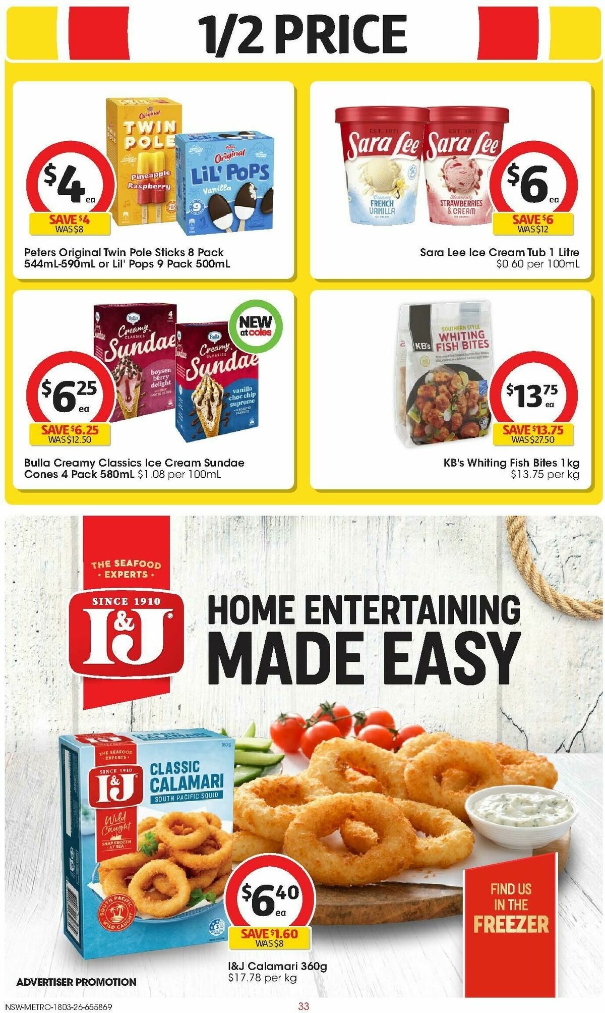 Coles Catalogues from 18 March