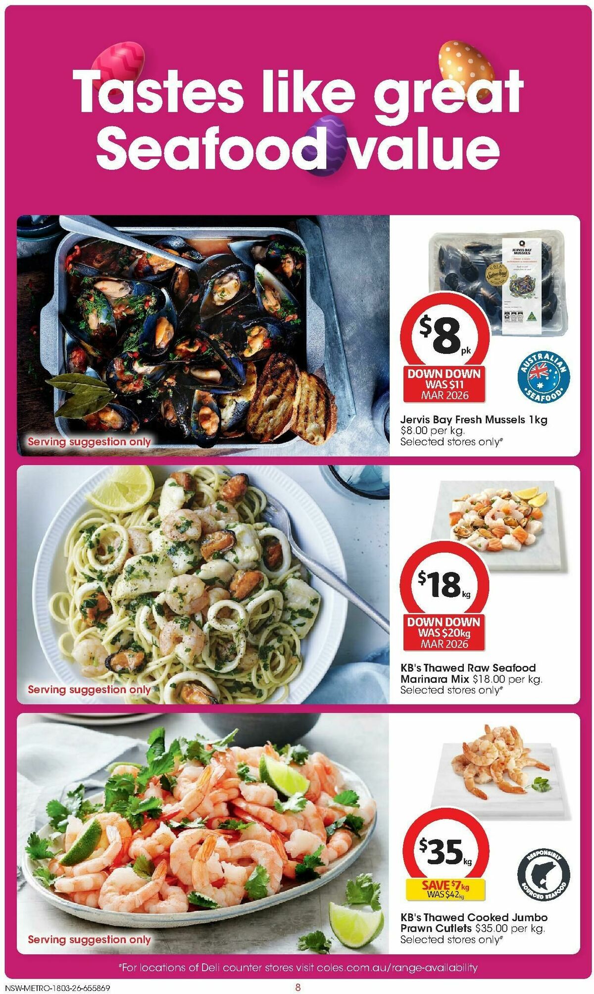 Coles Catalogues from 18 March