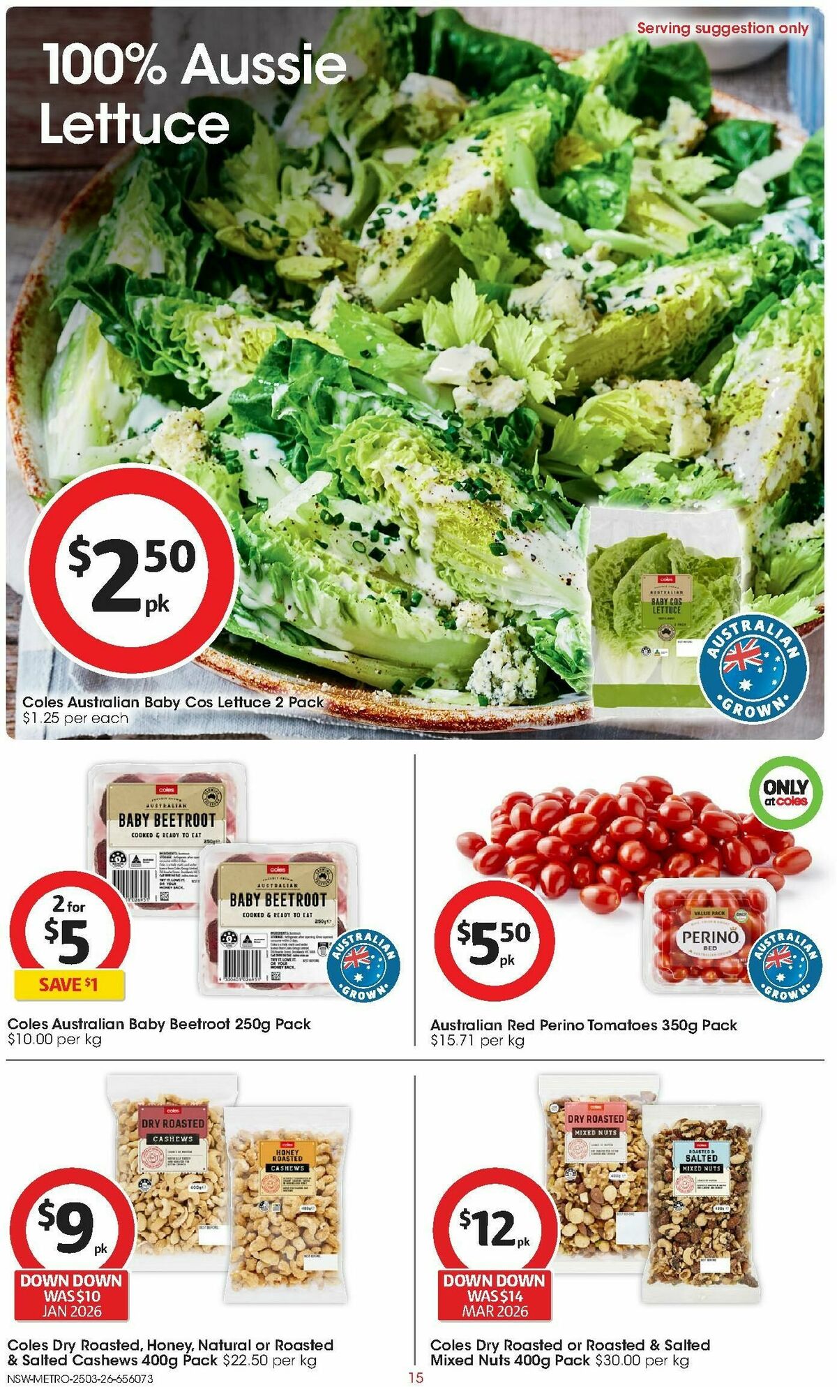 Coles Catalogues from 25 March