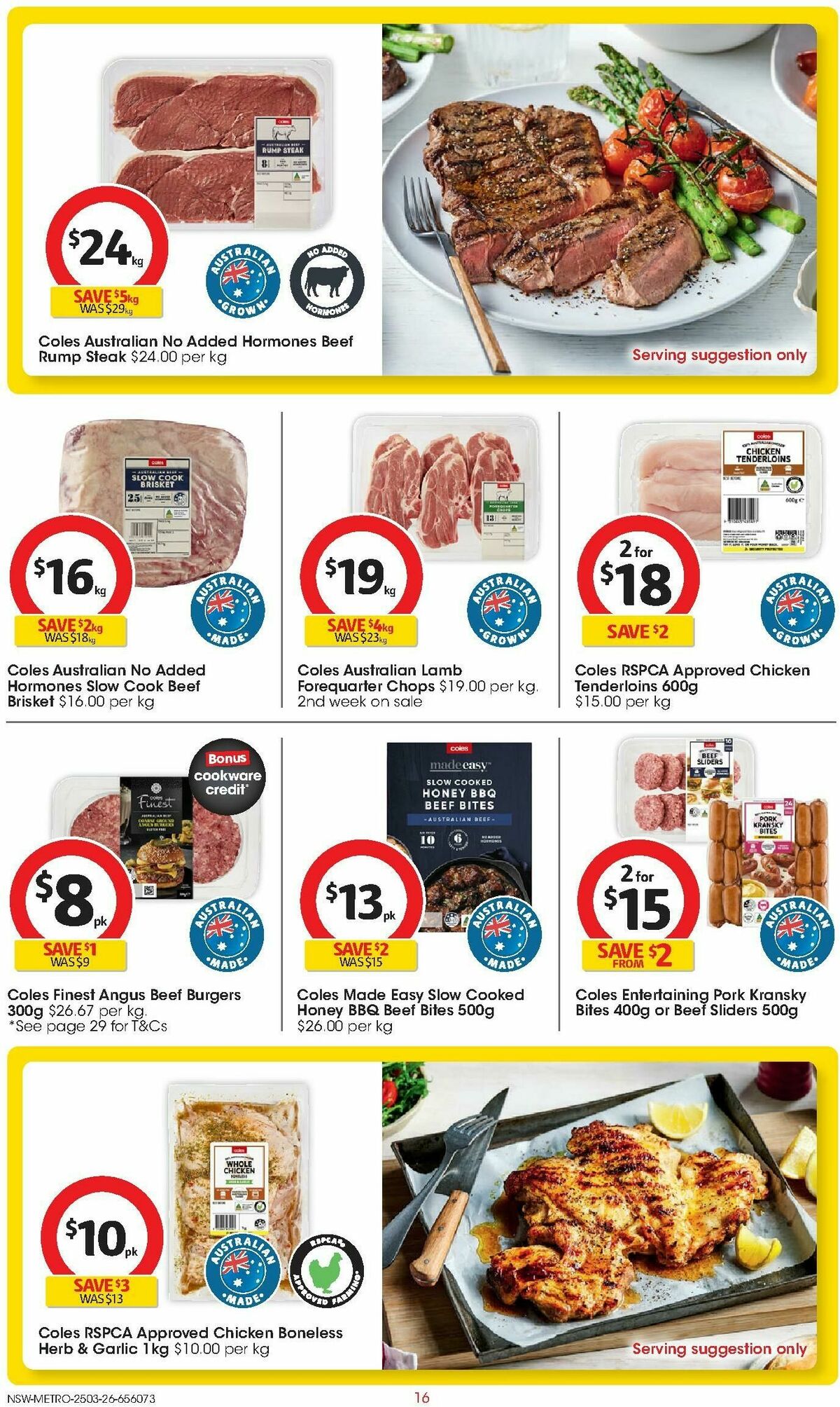 Coles Catalogues from 25 March