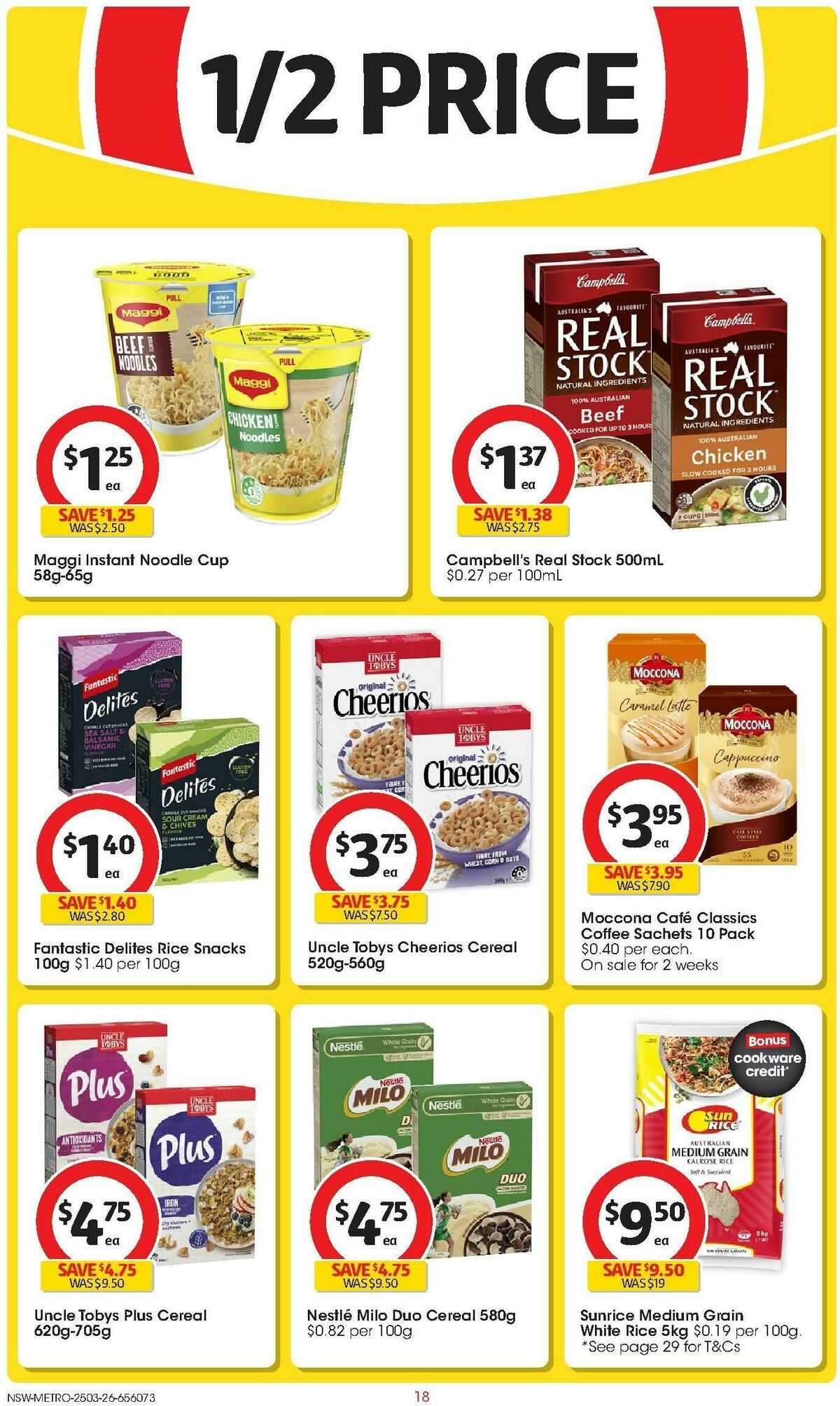 Coles Catalogues from 25 March