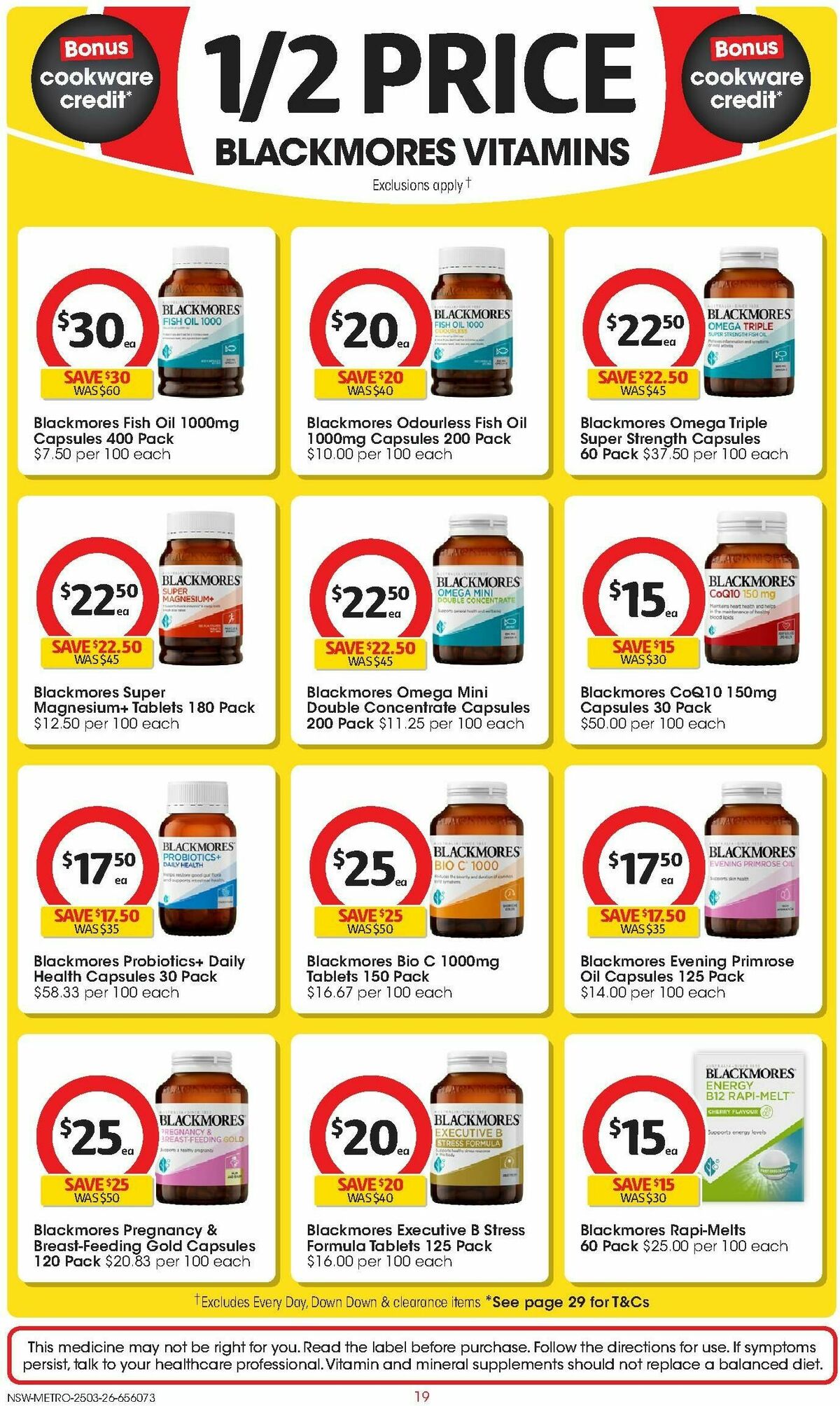 Coles Catalogues from 25 March