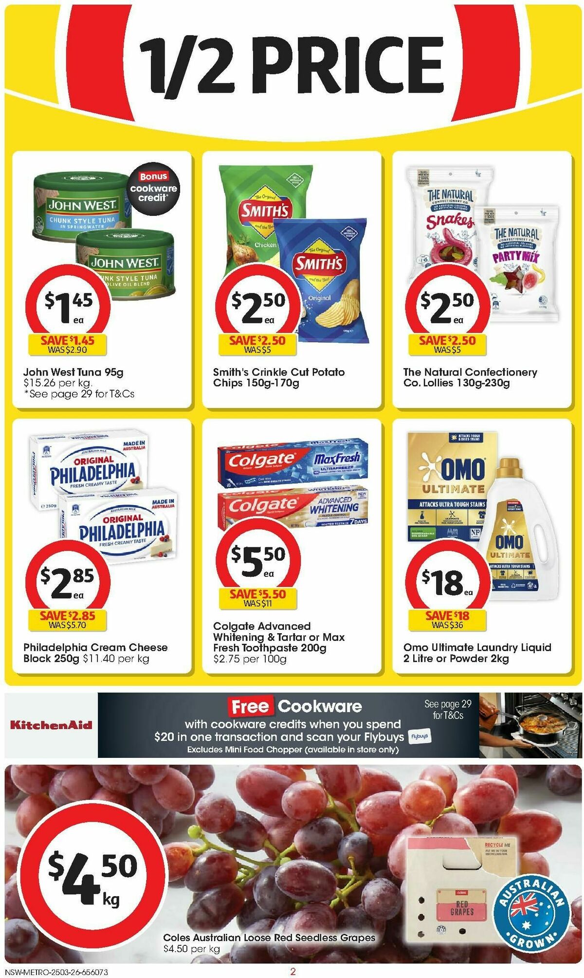 Coles Catalogues from 25 March