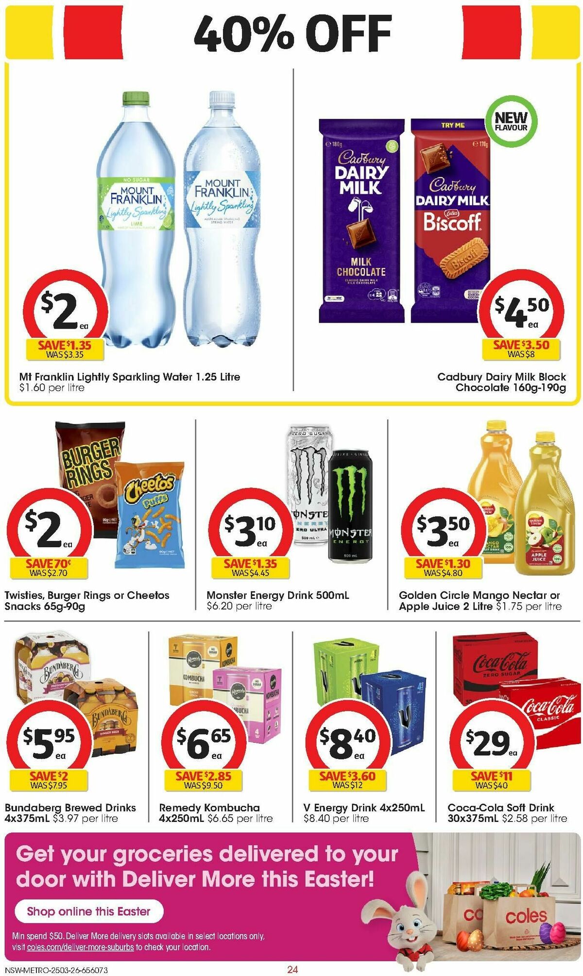 Coles Catalogues from 25 March