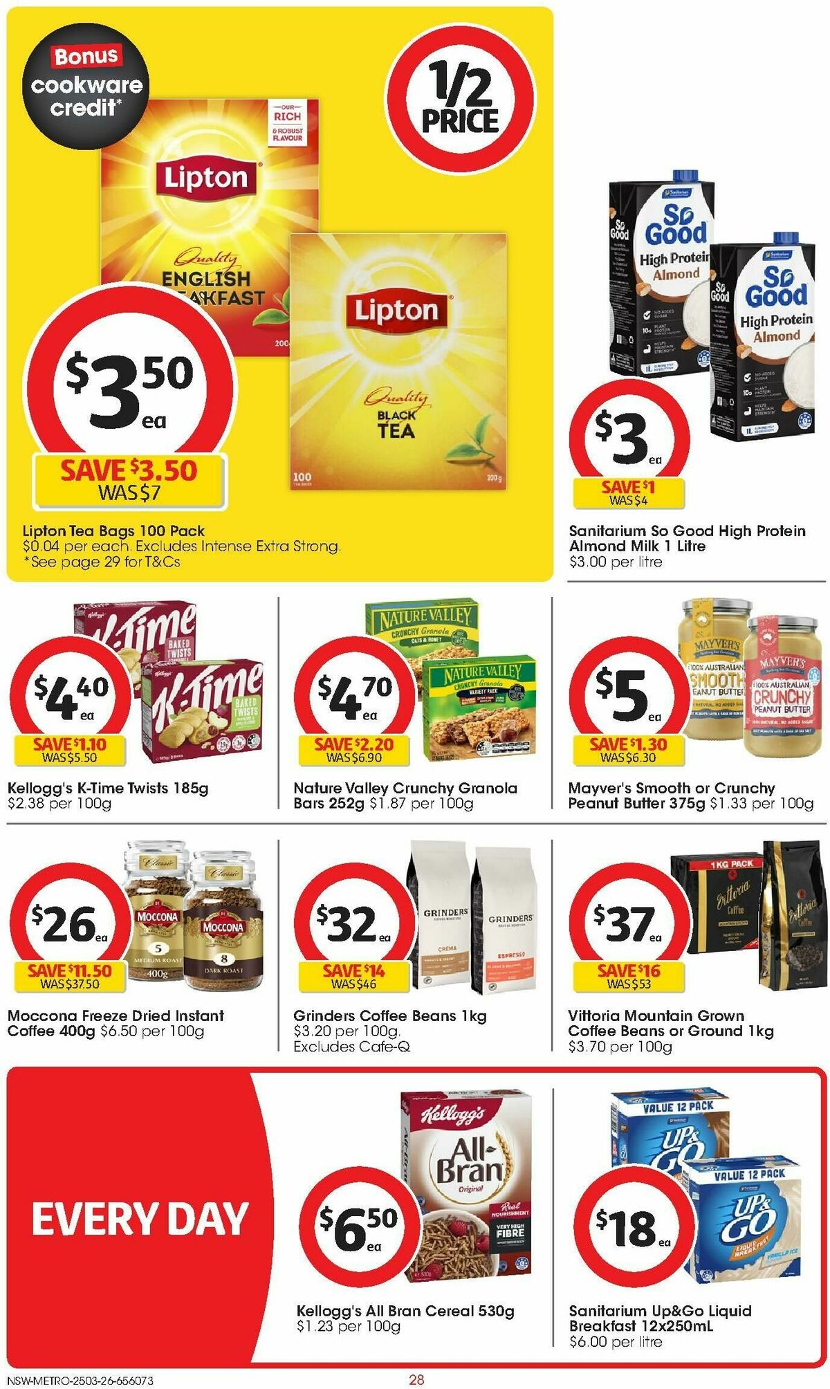 Coles Catalogues from 25 March