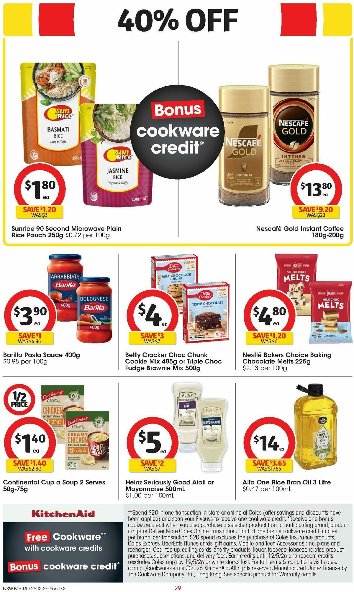 Coles Catalogues from 25 March