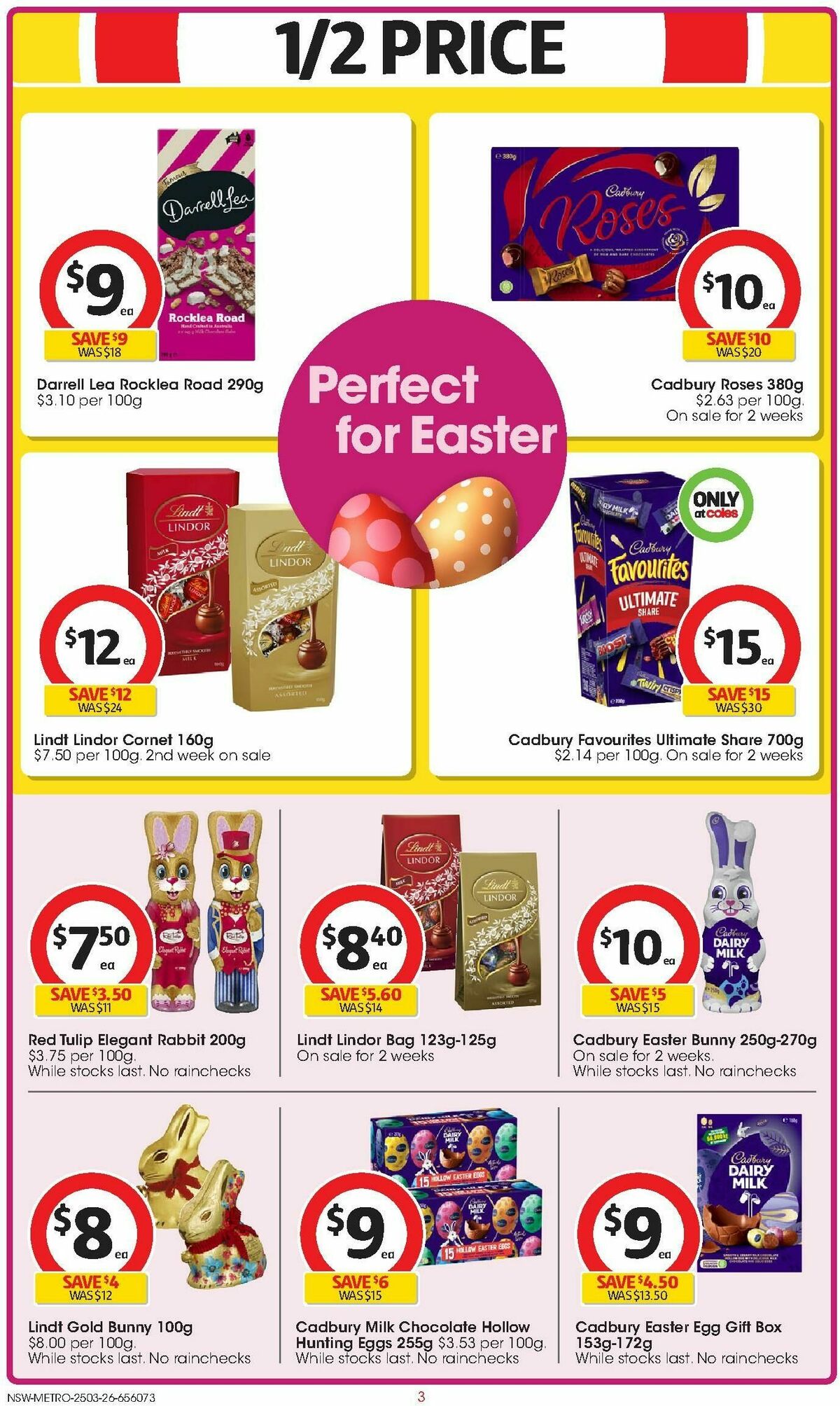 Coles Catalogues from 25 March