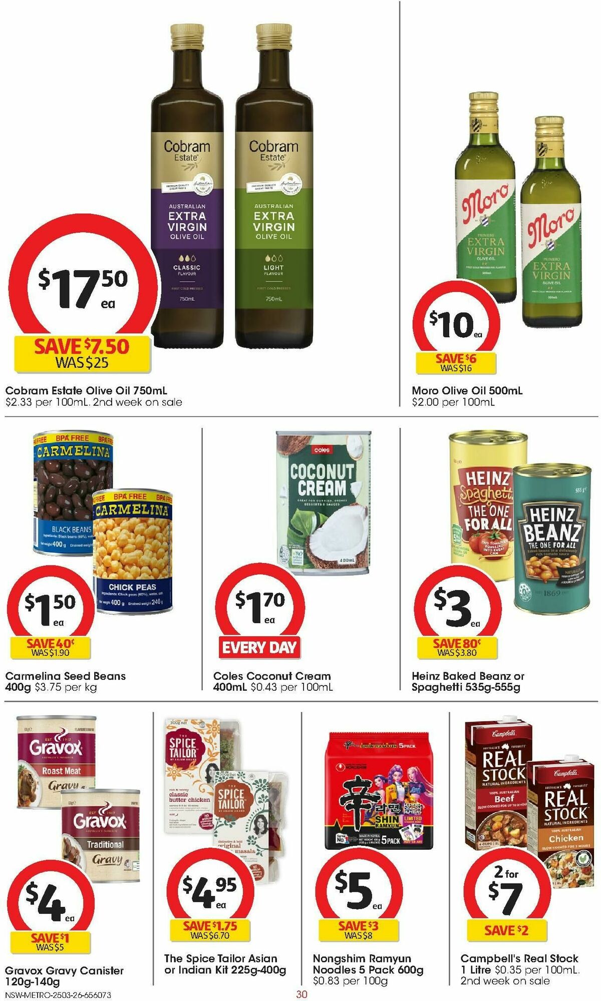Coles Catalogues from 25 March