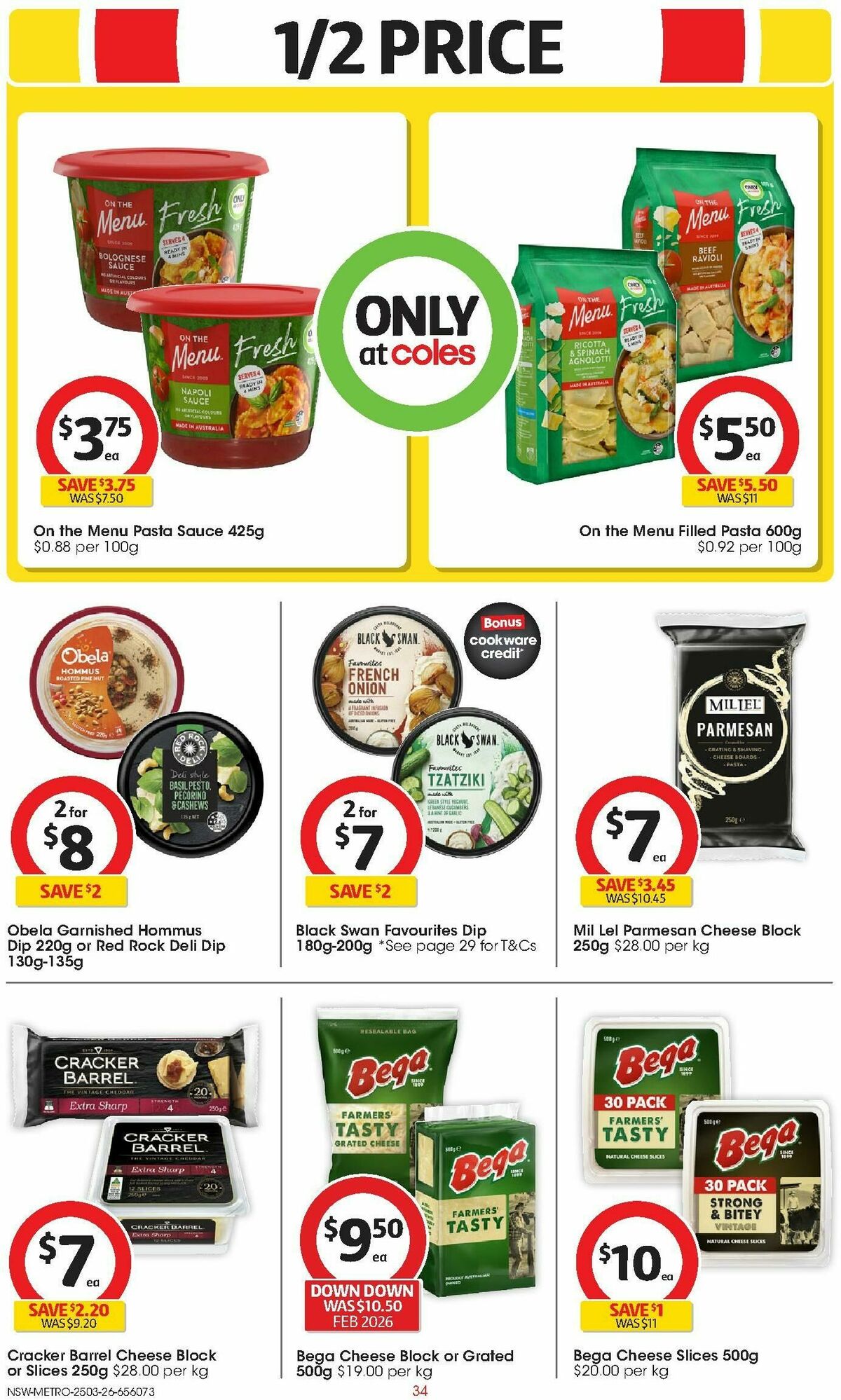 Coles Catalogues from 25 March