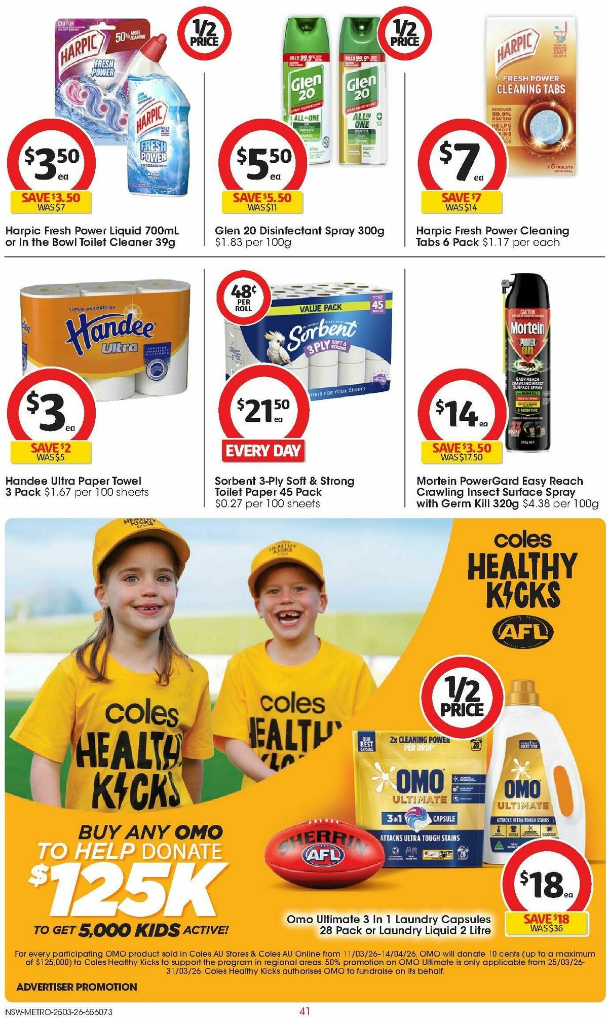 Coles Catalogues from 25 March