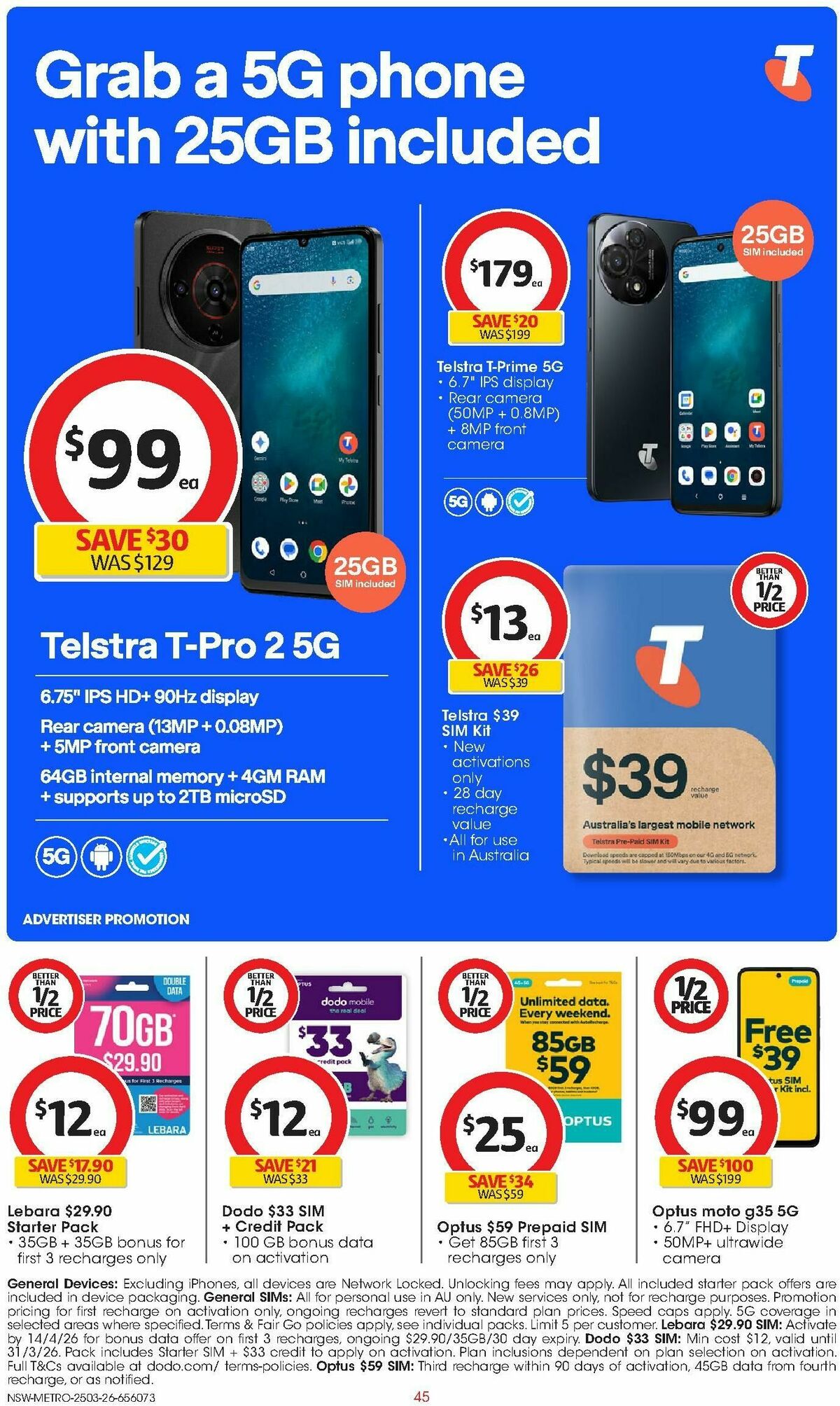 Coles Catalogues from 25 March