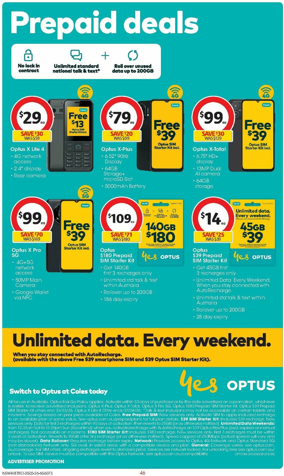 Coles Catalogues from 25 March