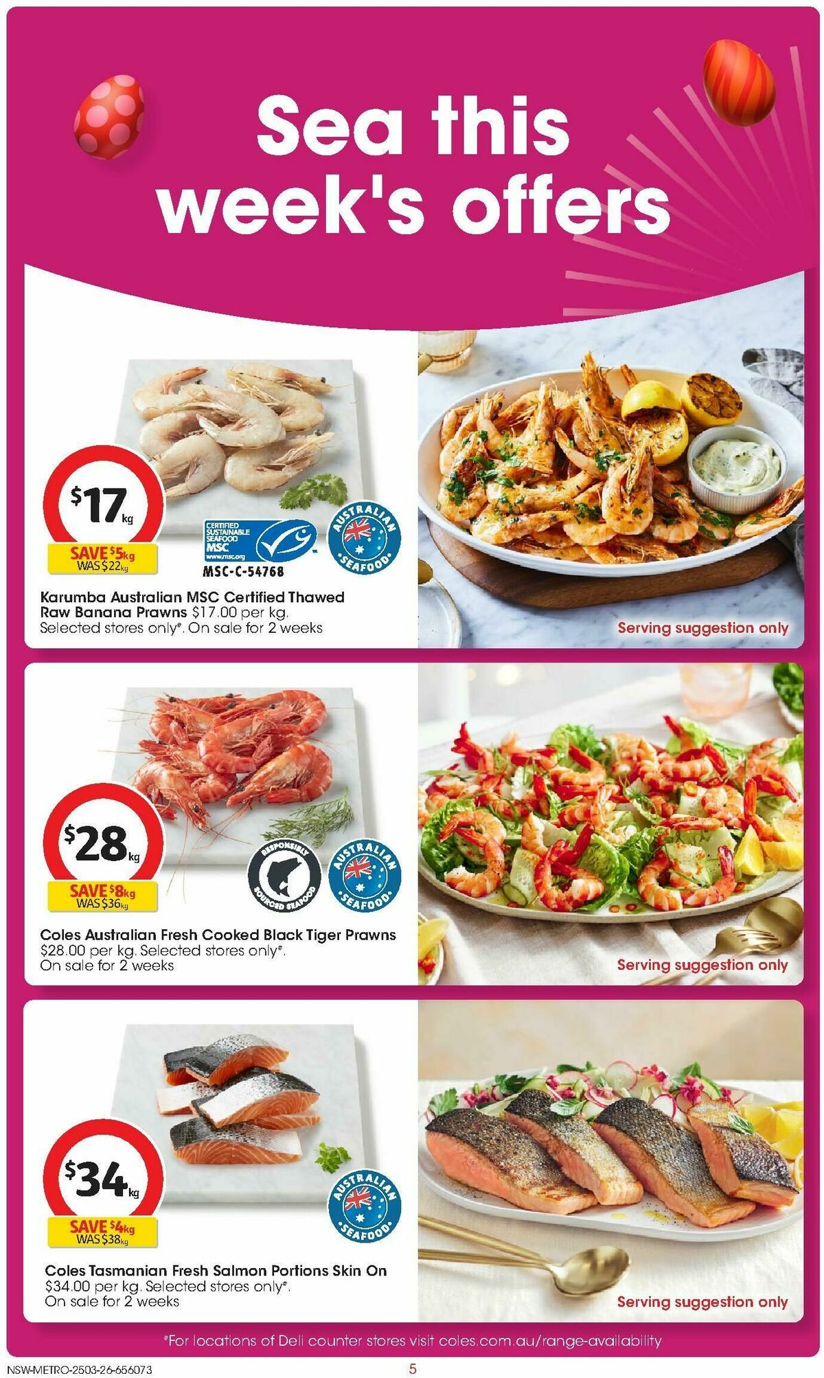 Coles Catalogues from 25 March