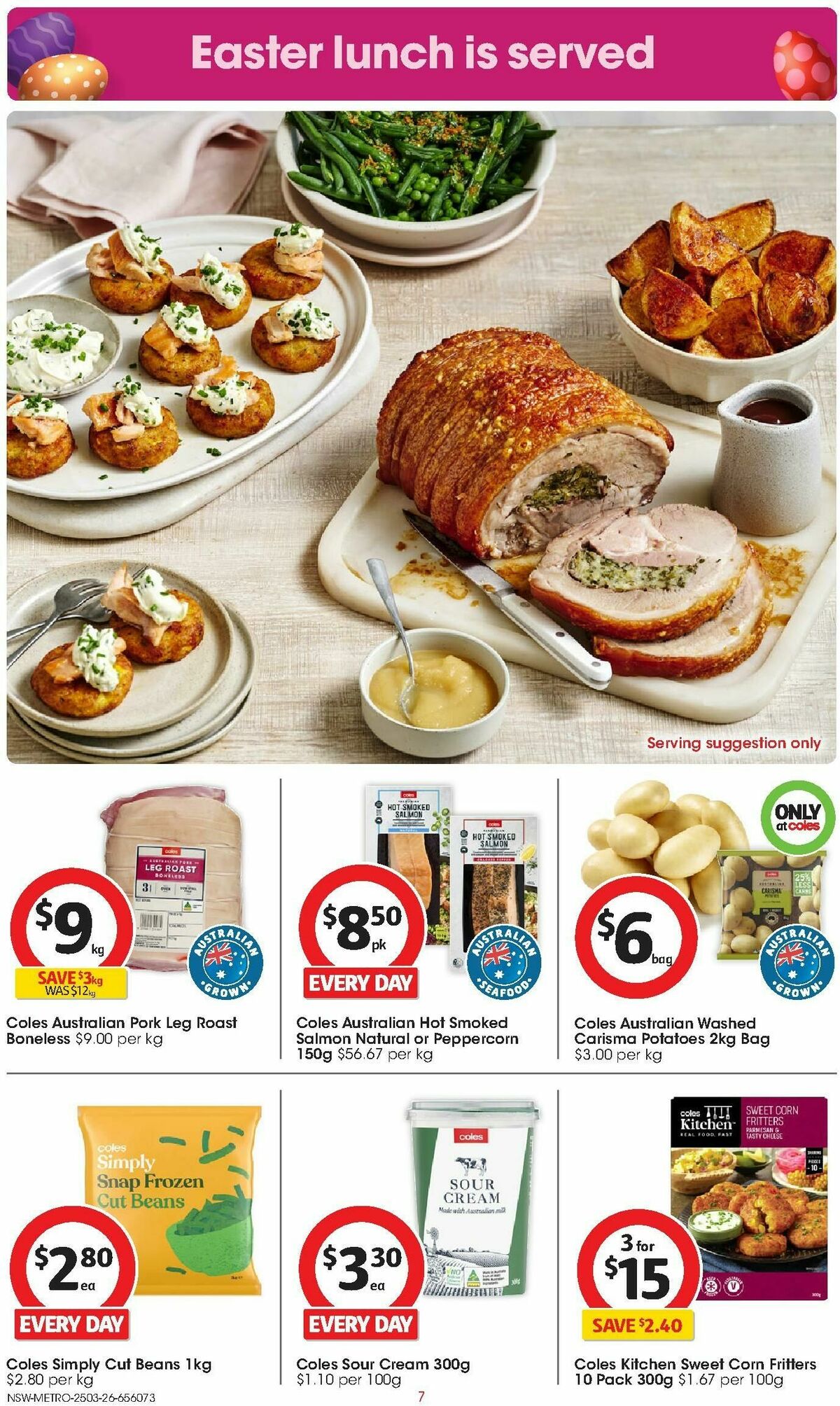 Coles Catalogues from 25 March