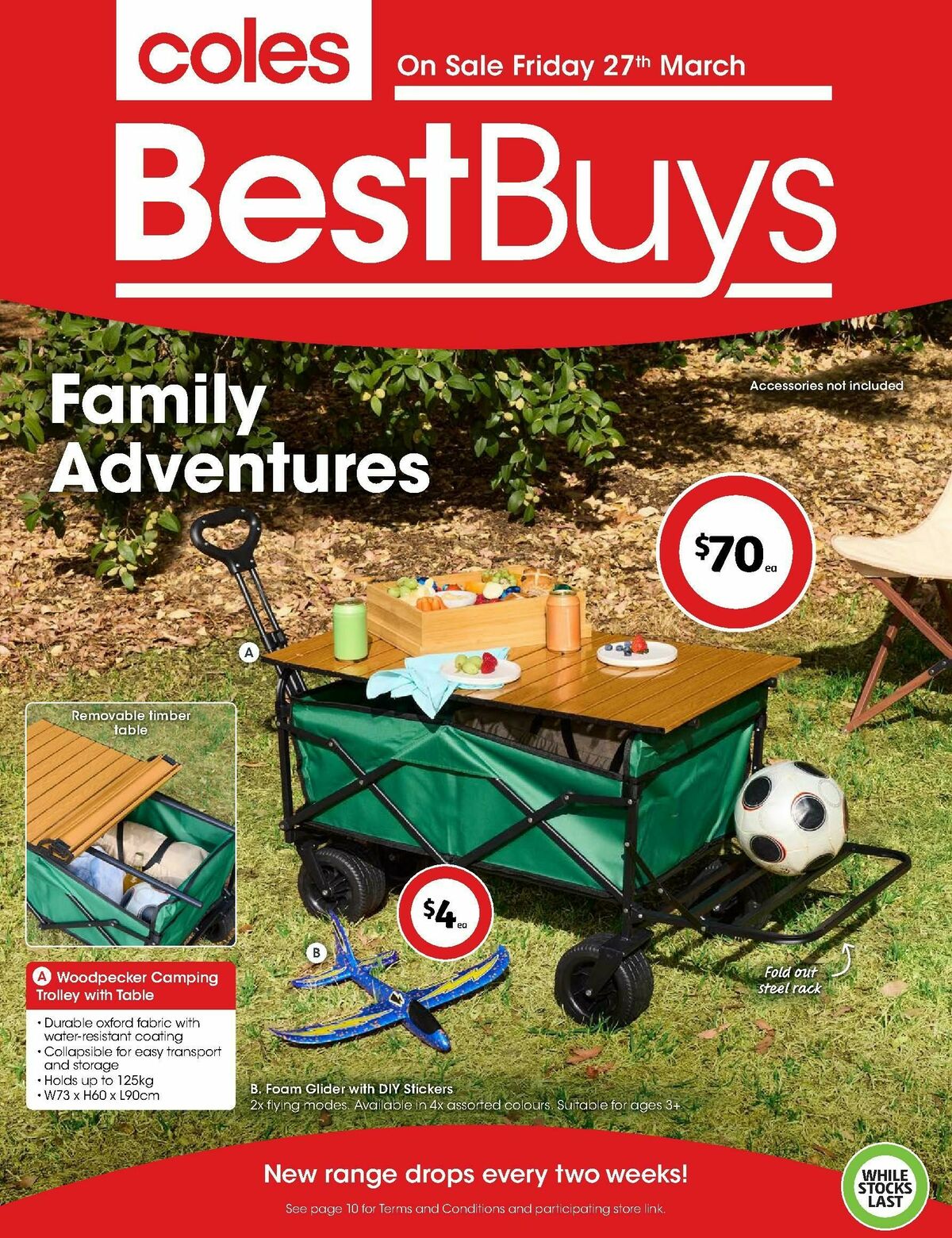 Coles Best Buys - Family Adventures Catalogues from 27 March