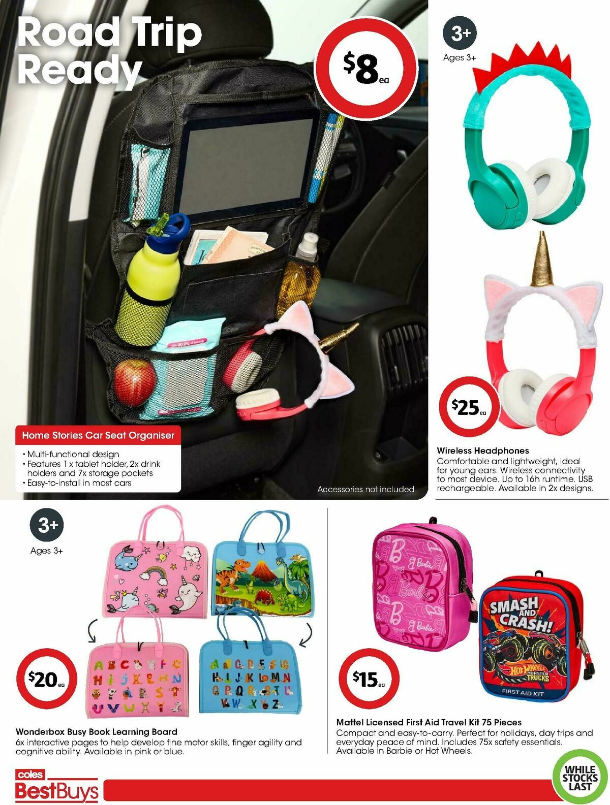 Coles Best Buys - Family Adventures Catalogues from 27 March