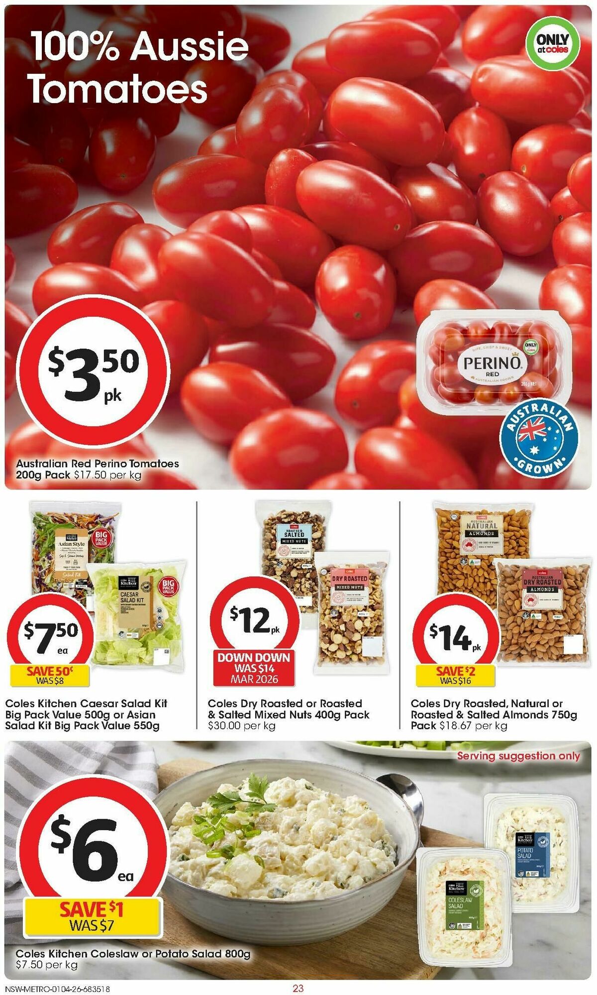 Coles Catalogues from 1 April