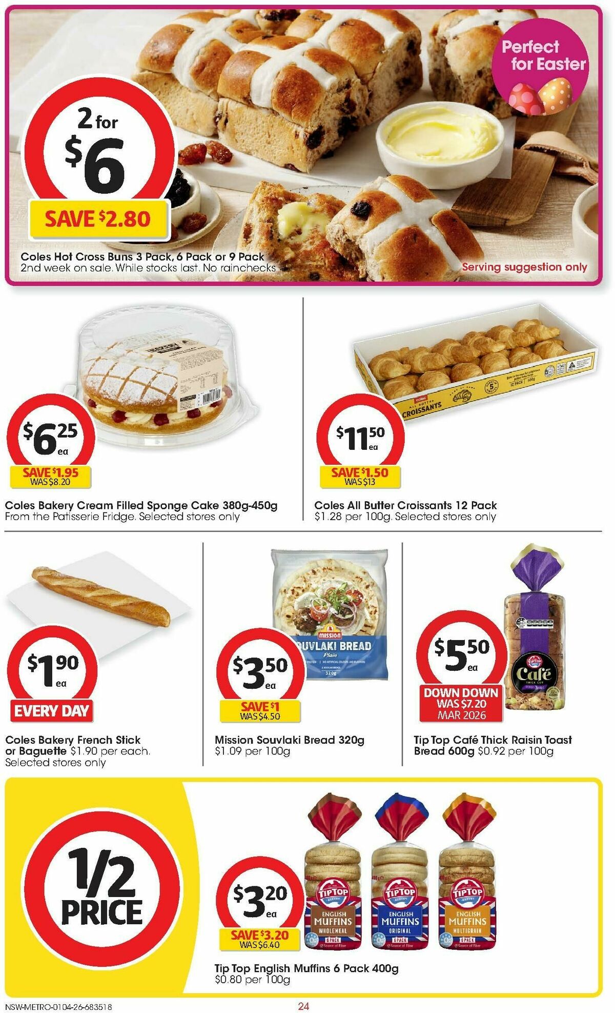 Coles Catalogues from 1 April