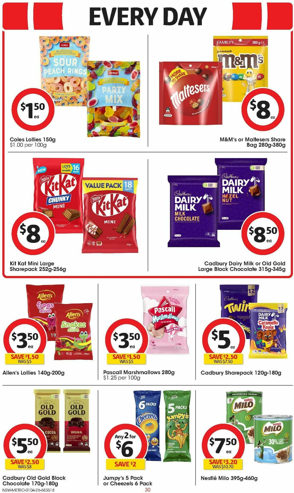 Coles Catalogues from 1 April