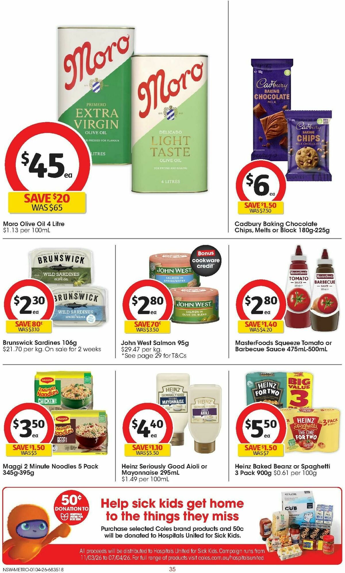 Coles Catalogues from 1 April