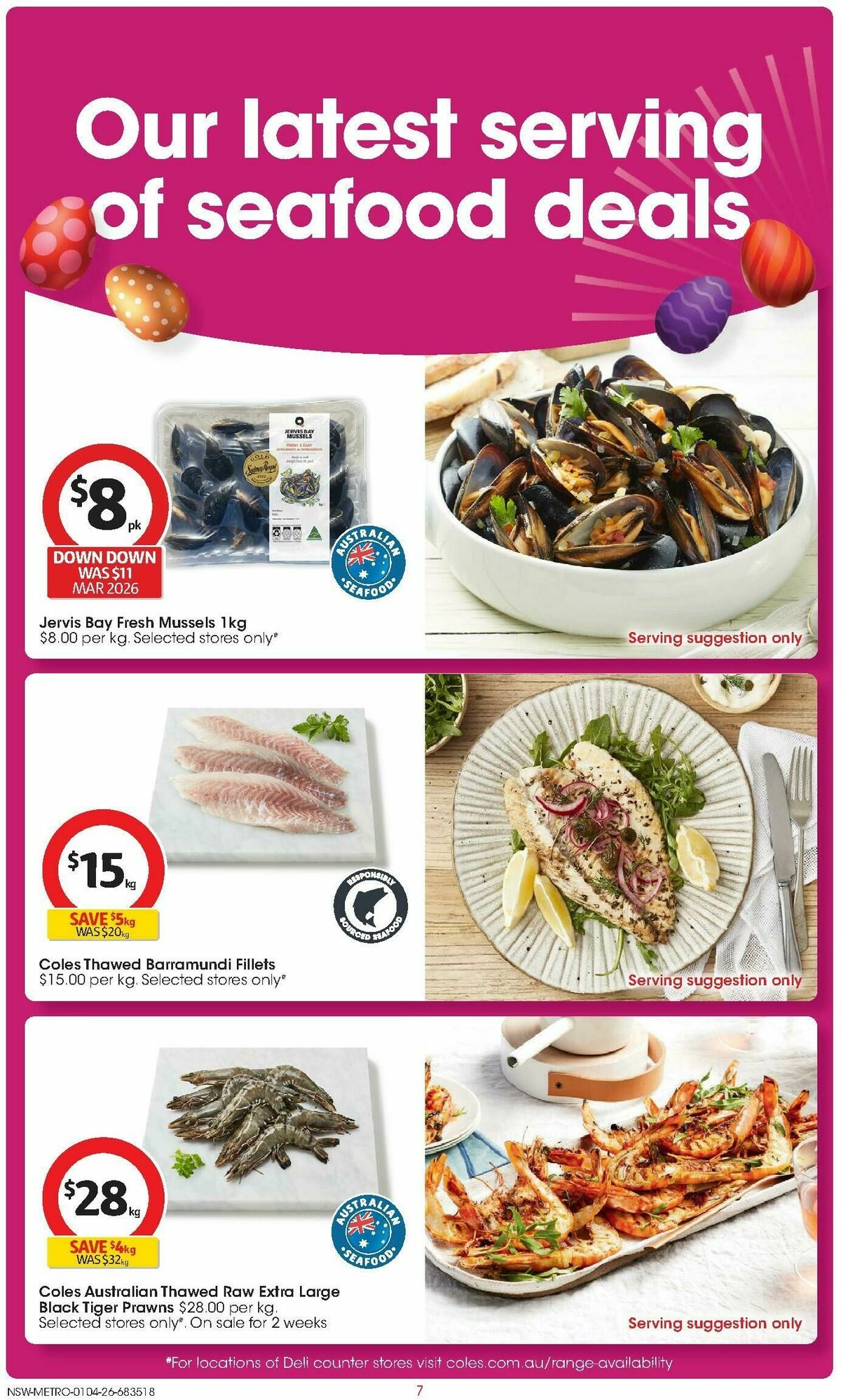 Coles Catalogues from 1 April