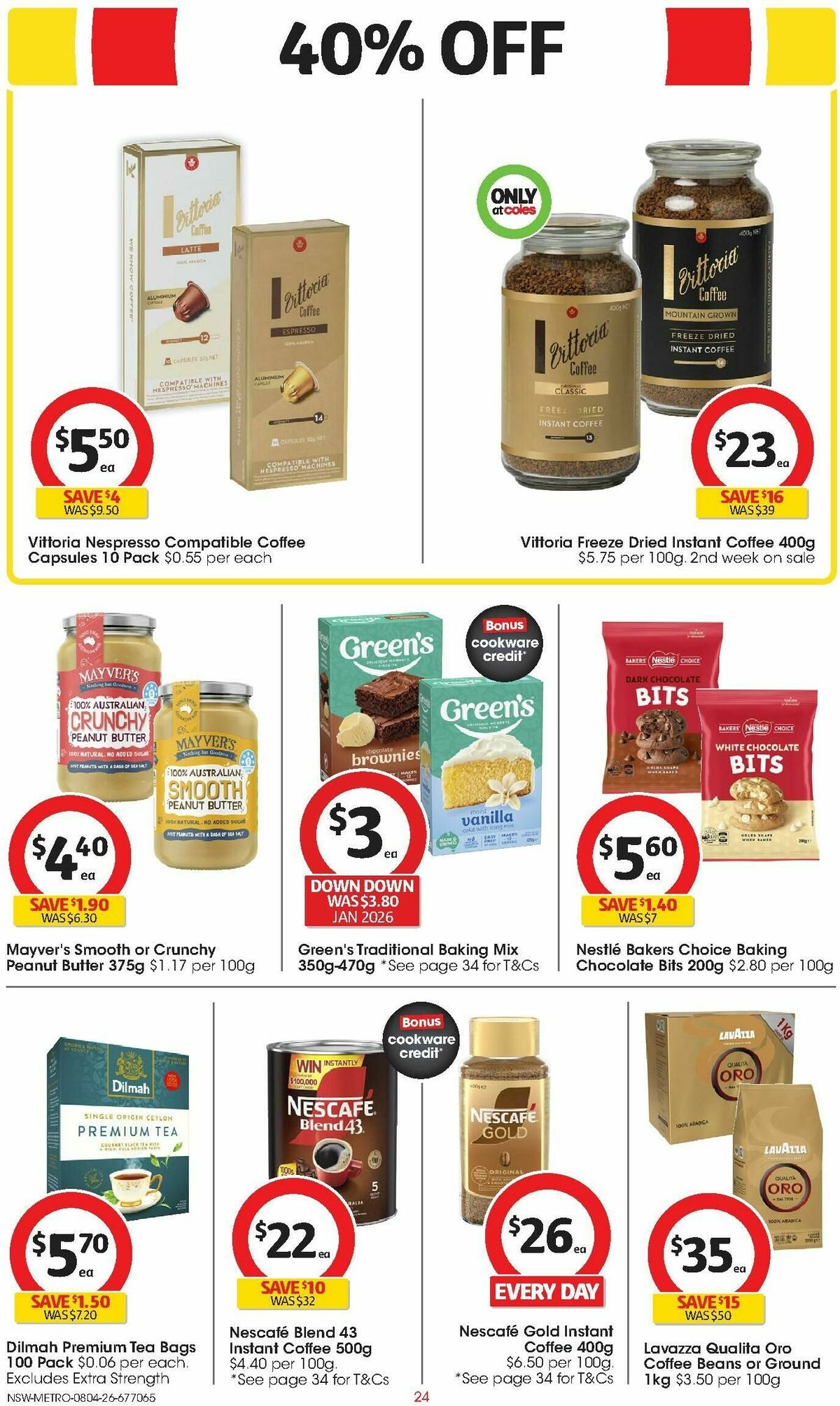Coles Catalogues from 8 April