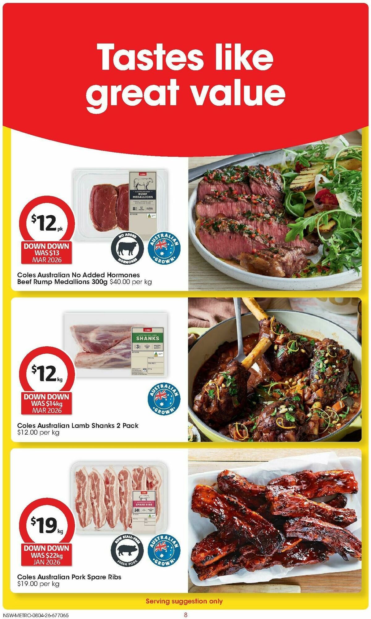 Coles Catalogues from 8 April