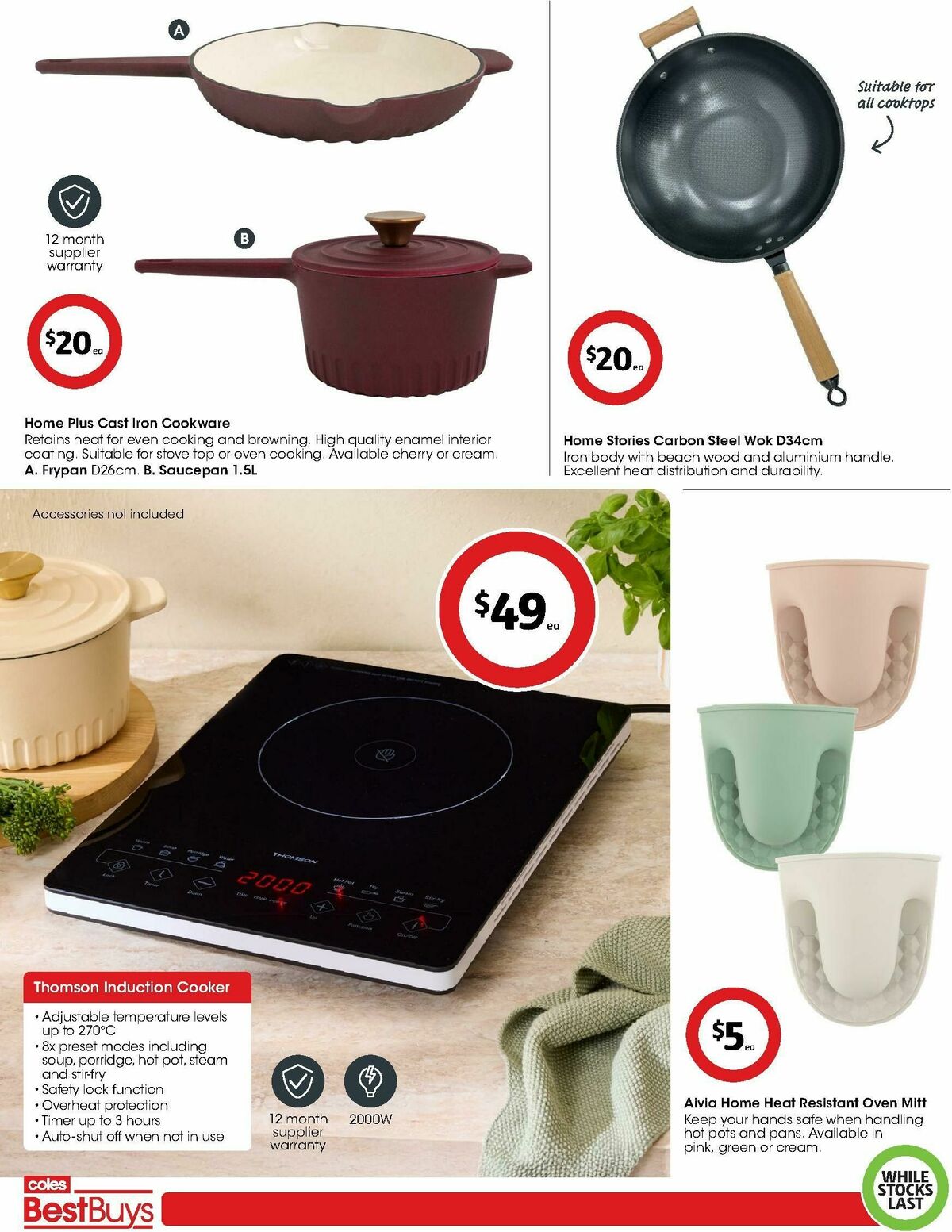 Coles Best Buys - Kitchen Gadgets Catalogues from 10 April