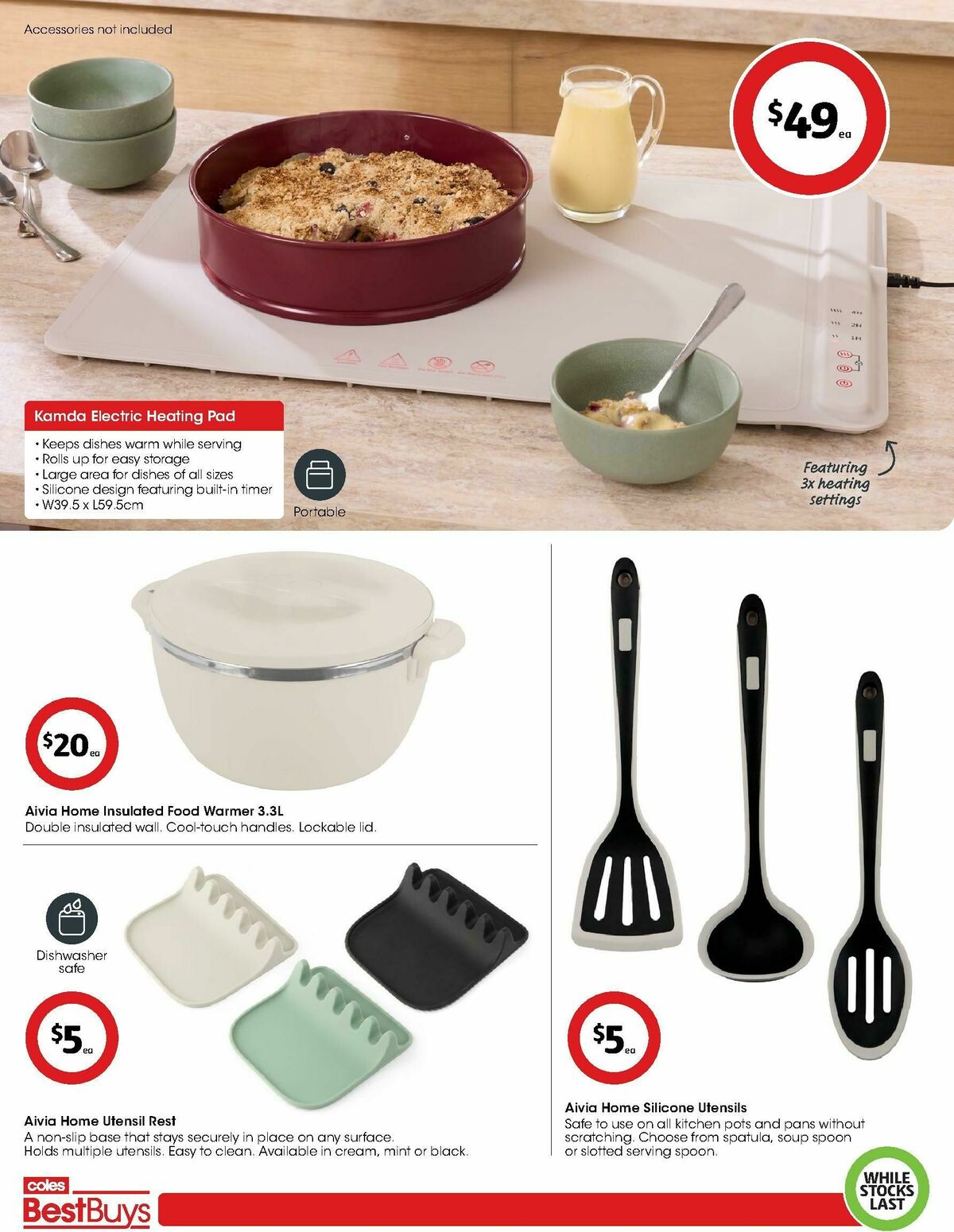 Coles Best Buys - Kitchen Gadgets Catalogues from 10 April