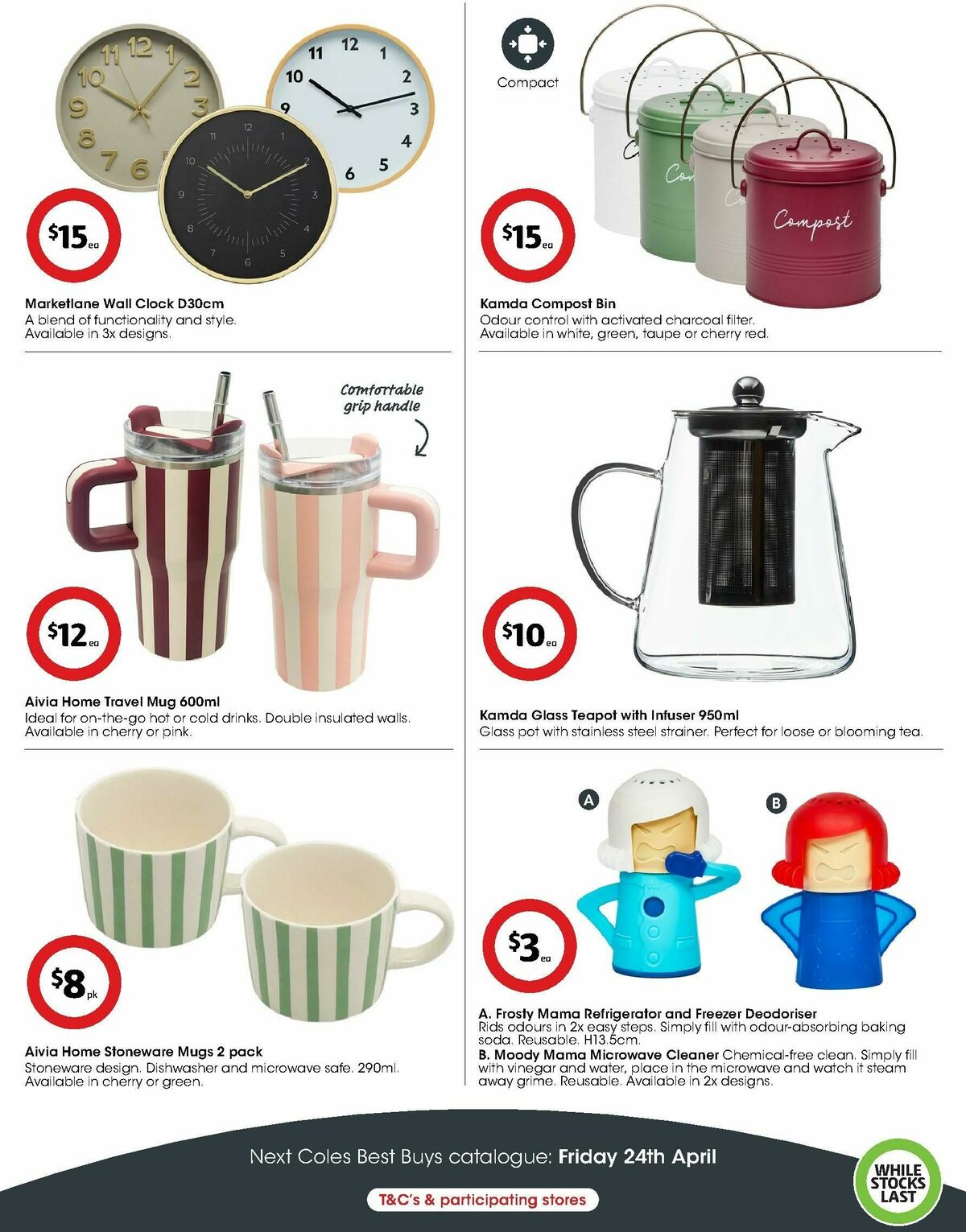 Coles Best Buys - Kitchen Gadgets Catalogues from 10 April