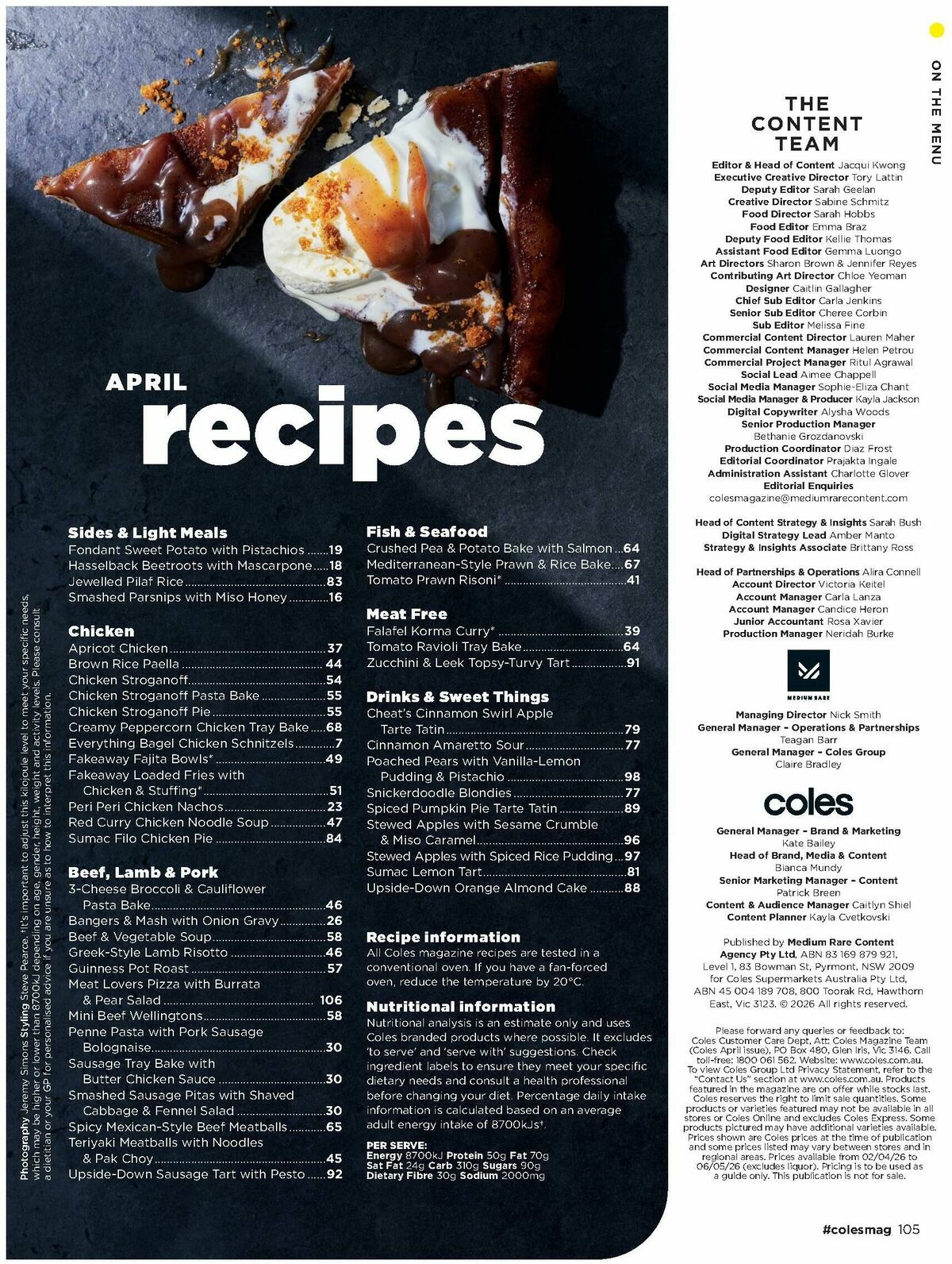 Coles Magazine April Catalogues from 1 April