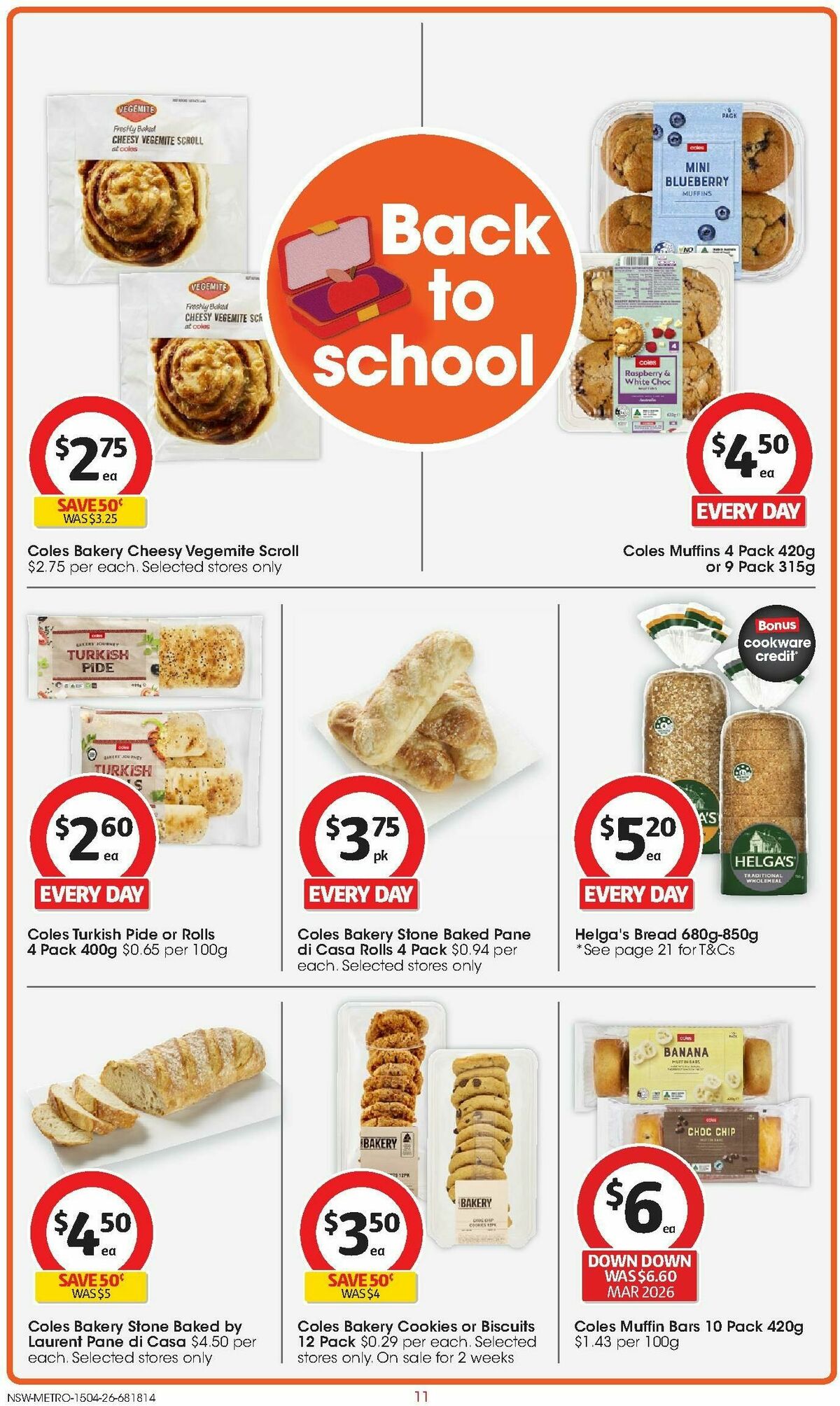 Coles Catalogues from 15 April