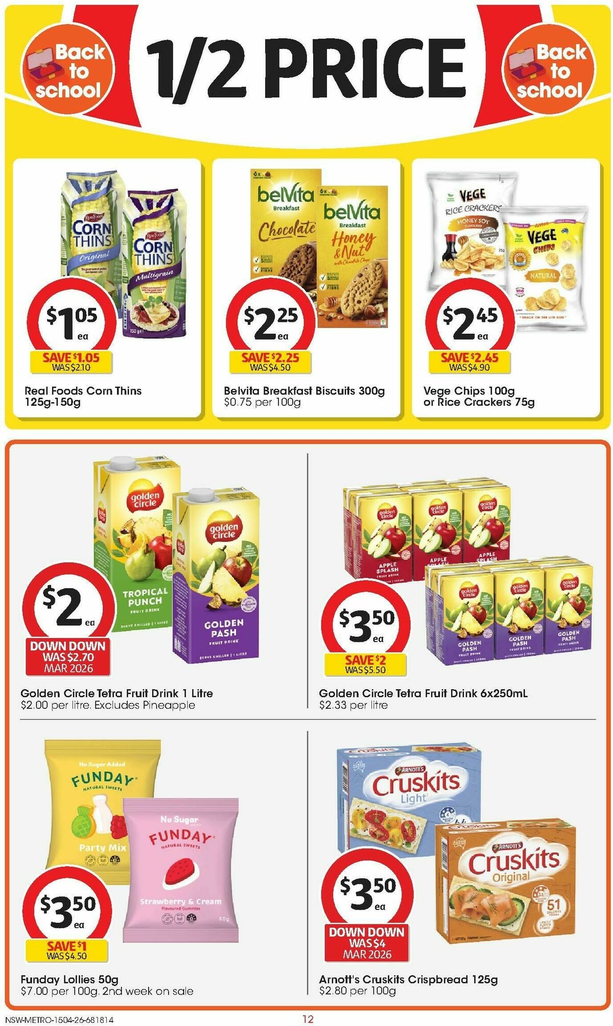 Coles Catalogues from 15 April