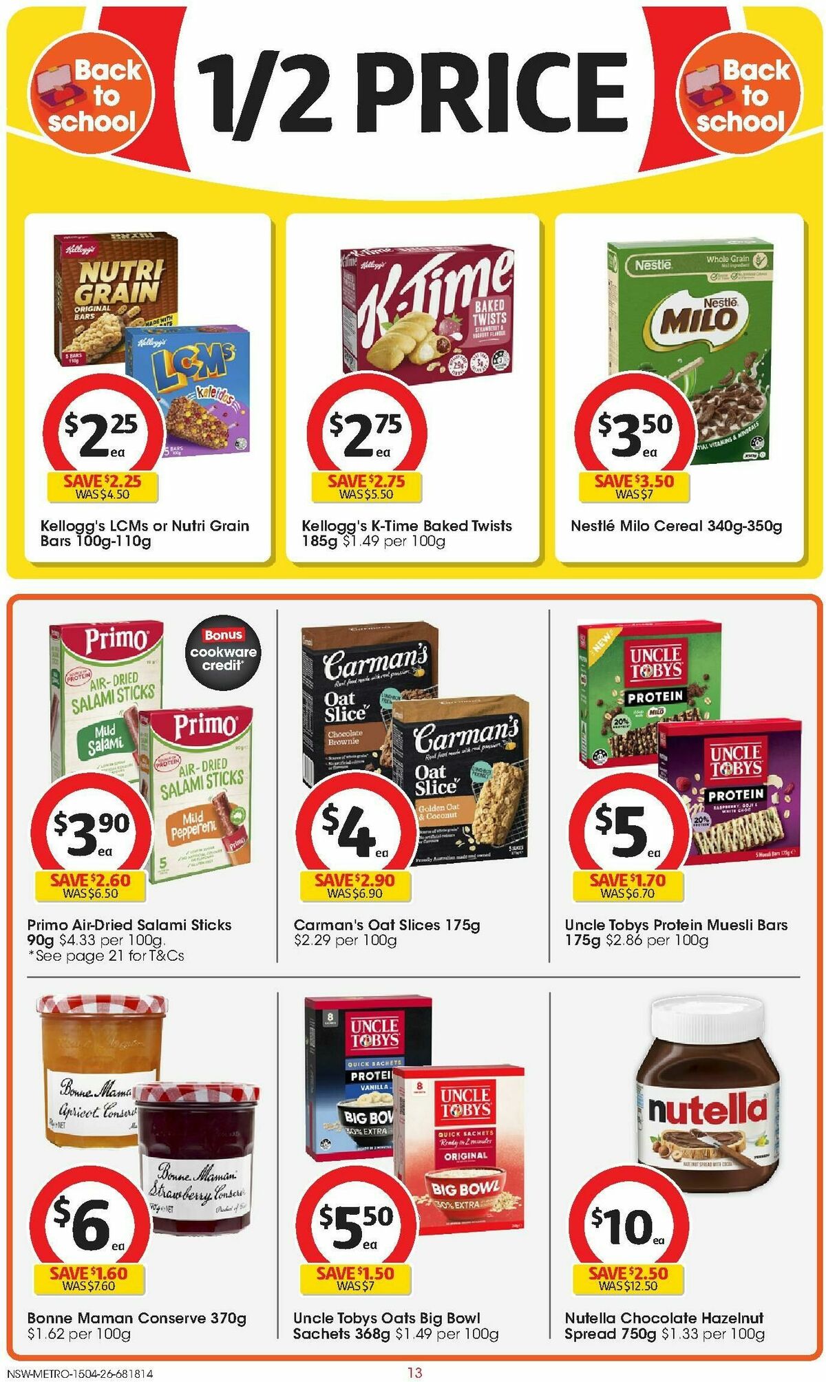 Coles Catalogues from 15 April