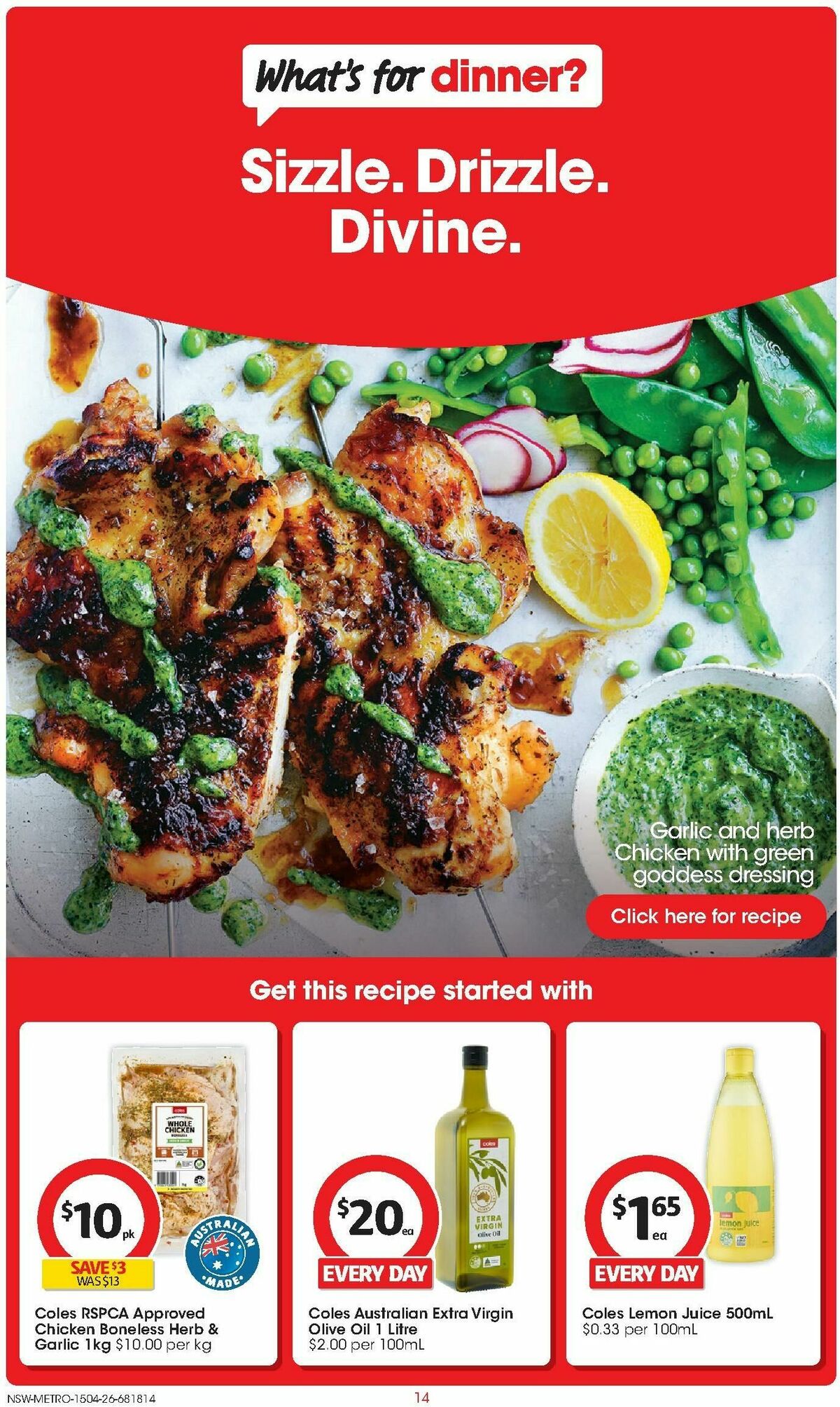 Coles Catalogues from 15 April